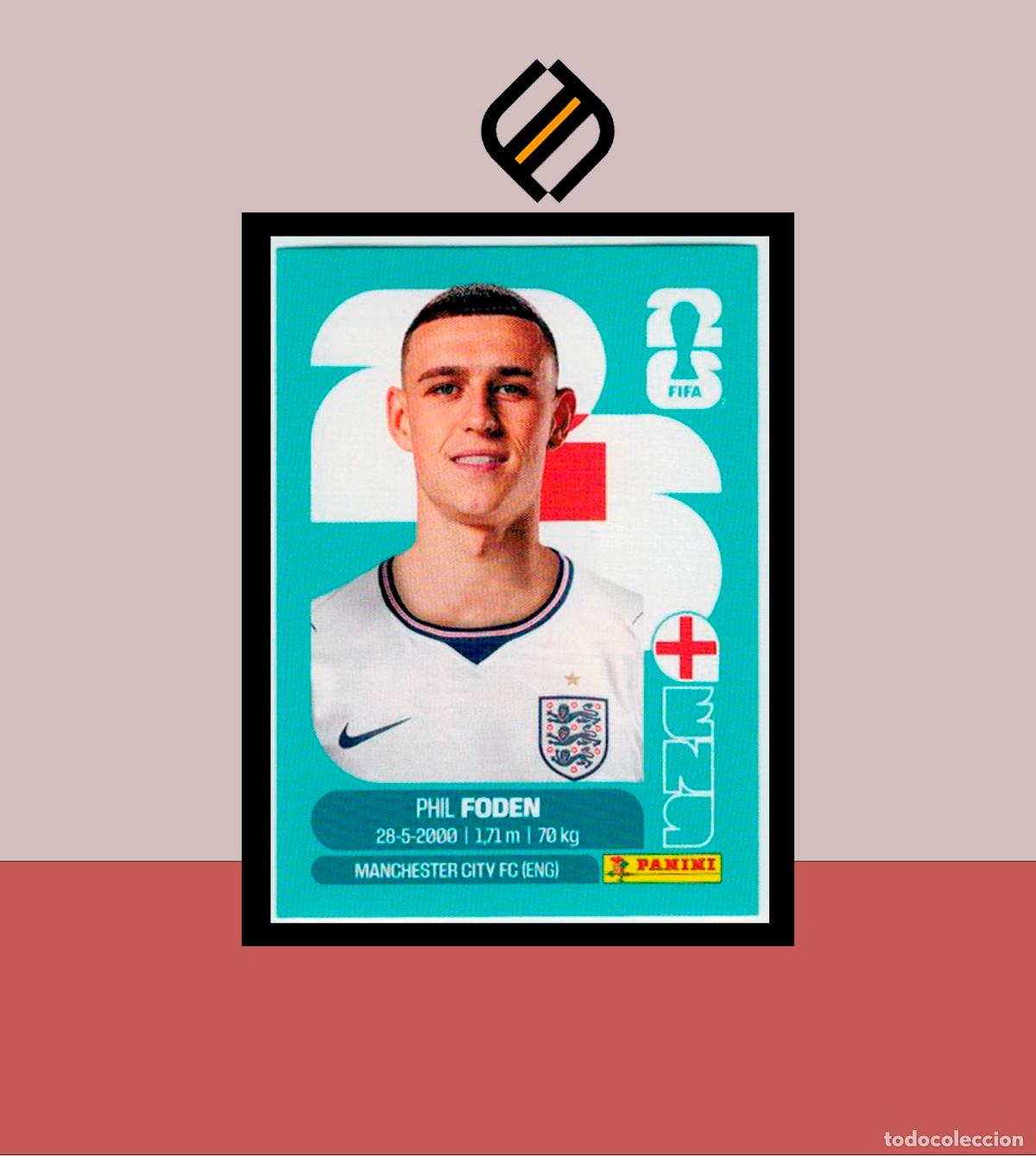 Cromos de f&uacute;tbol: PANINI FIFA CLUB WORLD CUP 2026 26 ENG 16 PHIL FODEN INGLATERRA STICKER MUNDIAL MEX CAN USA LIGA