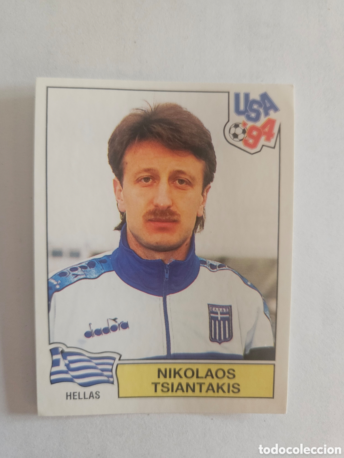 Cromos de f&uacute;tbol: Panini mundial Usa 94 276 Nikolaos Tsiantakis