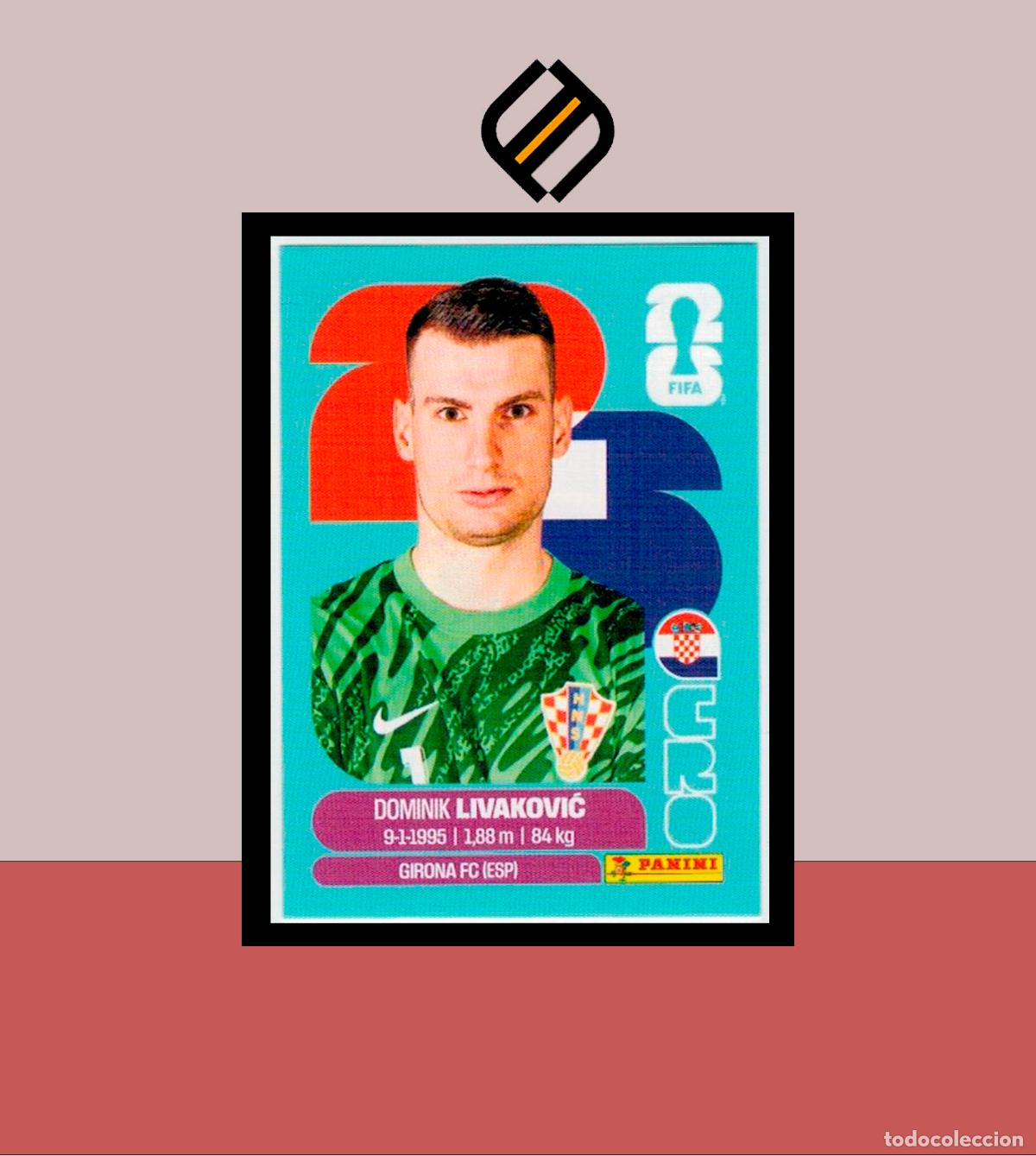 Cromos de Futebol: PANINI FIFA CLUB WORLD CUP 2026 26 CRO 2 DOMINIK LIVAKOVIC CROACIA STICKER MUNDIAL MEX CAN USA LIGA