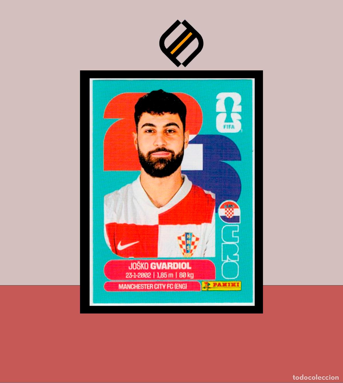 Cromos de Futebol: PANINI FIFA CLUB WORLD CUP 2026 26 CRO 4 JOSKO GVARDIOL CROACIA STICKER MUNDIAL MEX CAN USA LIGA
