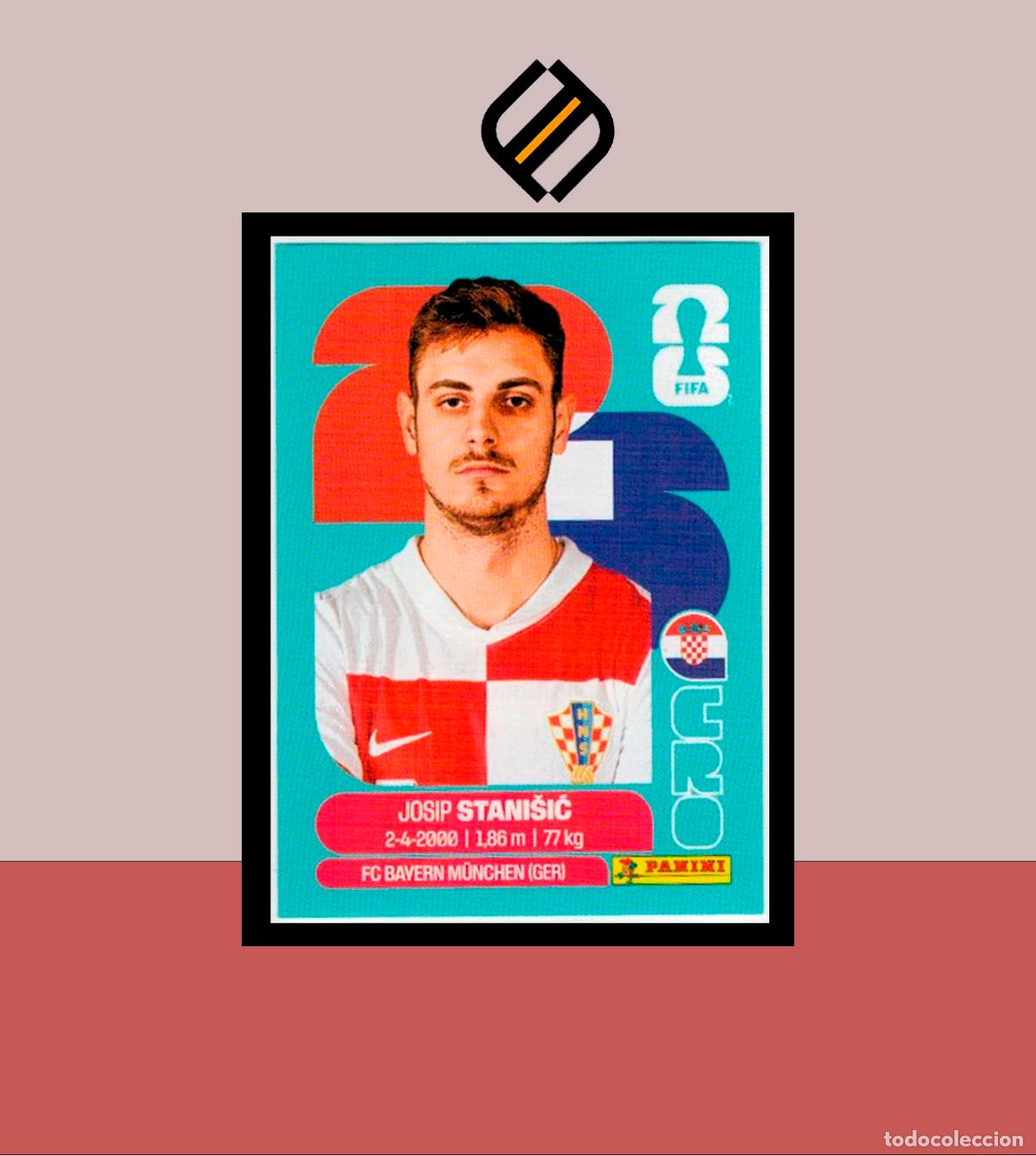 Cromos de Futebol: PANINI FIFA CLUB WORLD CUP 2026 26 CRO 5 JOSIP STANISIC CROACIA STICKER MUNDIAL MEX CAN USA LIGA