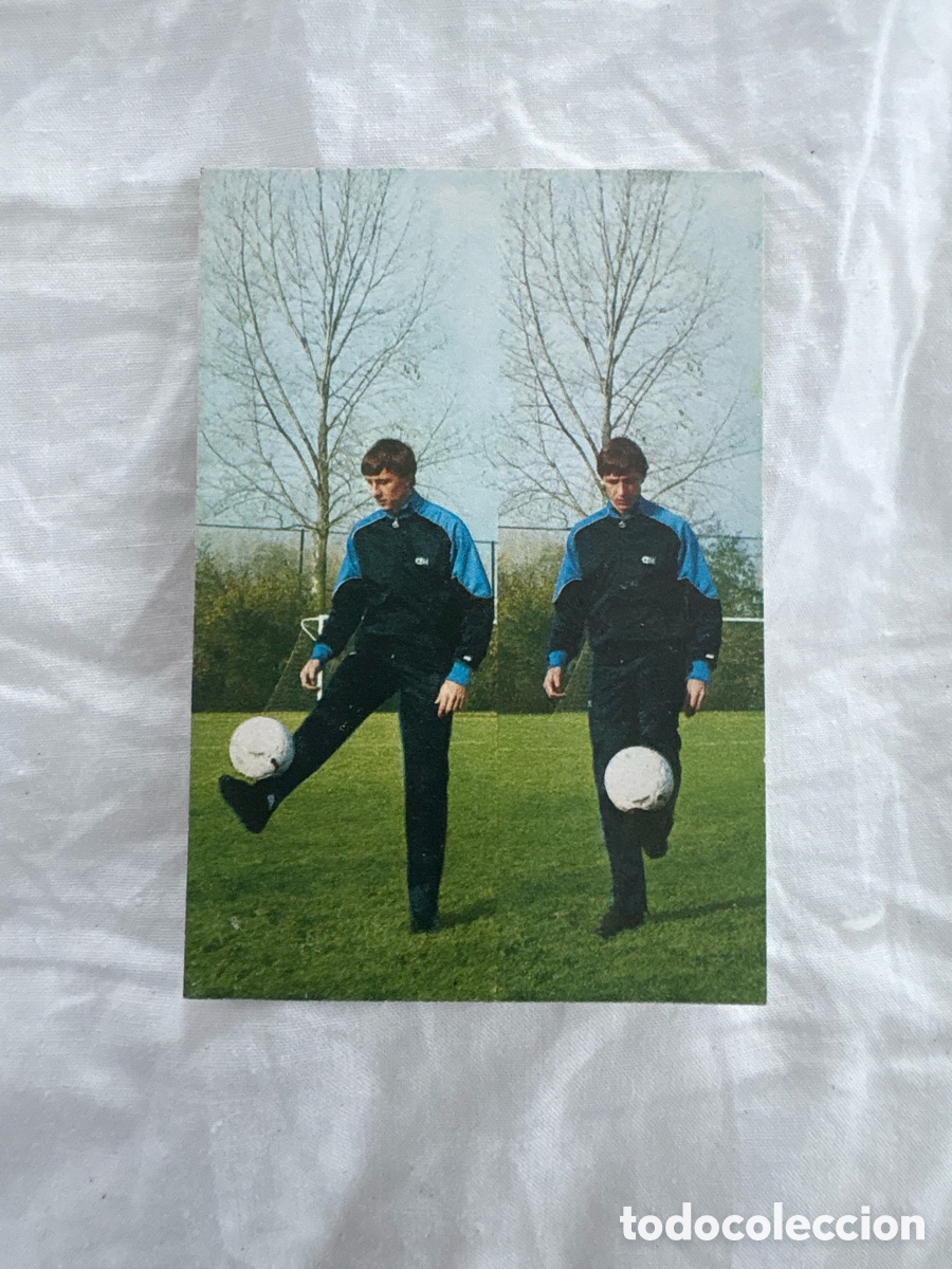 Football Stickers: CROMO 19 CRUYFF APRENDE CRUYFF 1984 geprodesa el de las fotos