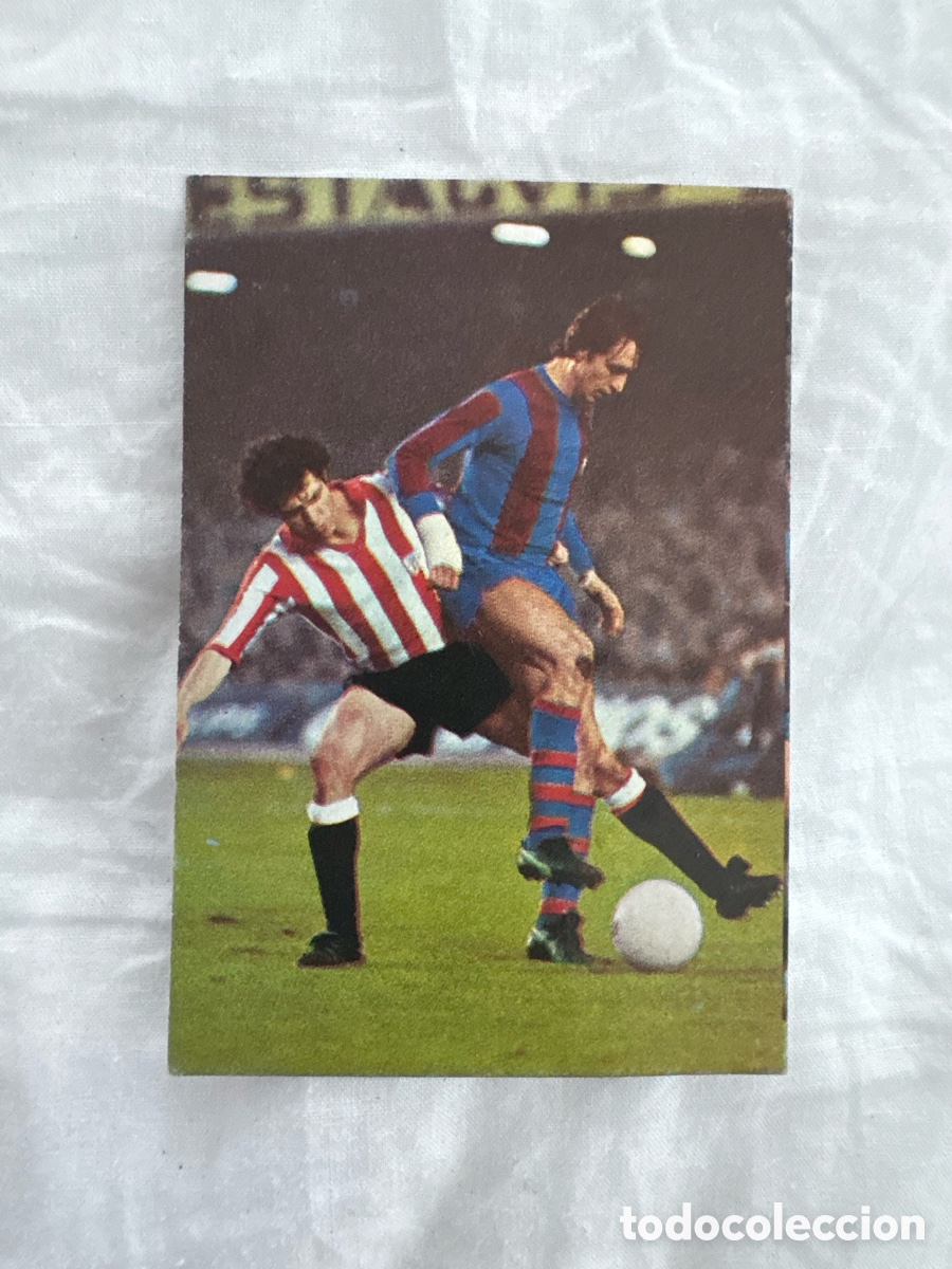 Cromos de f&uacute;tbol: CROMO 222 CRUYFF APRENDE CRUYFF 1984 geprodesa el de las fotos