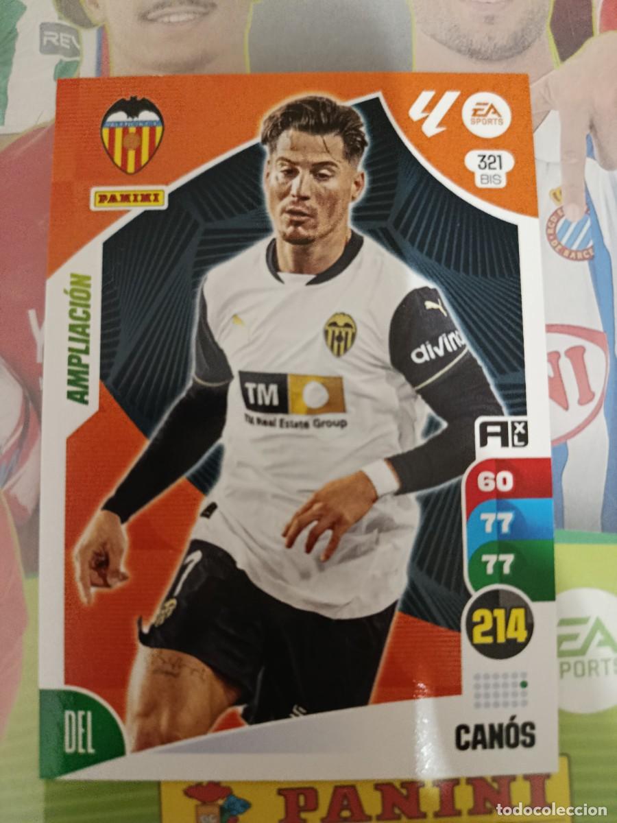 Cromos de f&uacute;tbol: Adrenalyn 24/25. 321 bis- Can&oacute;s. Valencia.