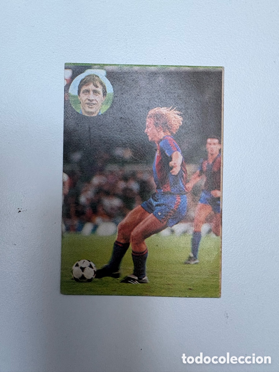 Cromos de f&uacute;tbol: CROMO 71 SCHUSTER BARCELONA APRENDE CRUYFF 1984 geprodesa el de las fotos