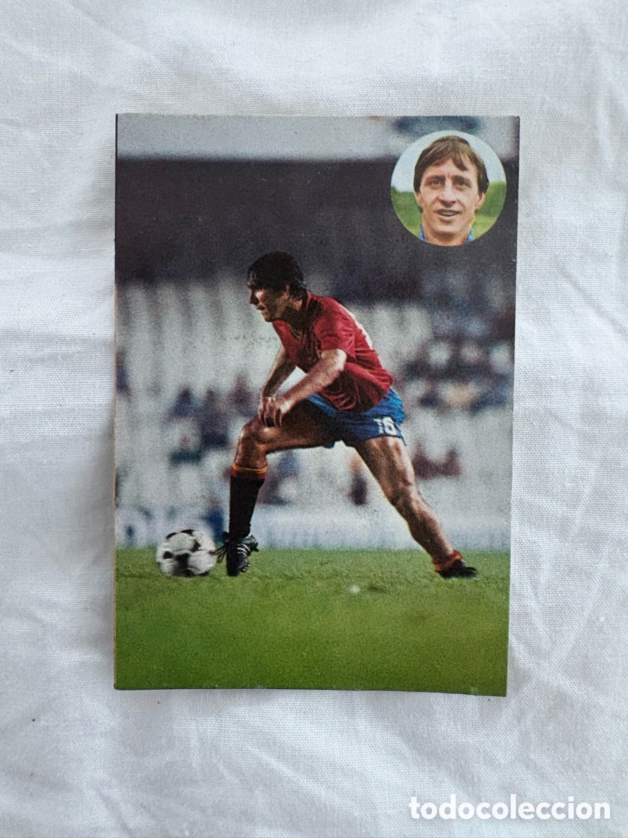Cromos de Futebol: CROMO 110 SANTILLANA ESPA&Ntilde;A APRENDE CRUYFF 1984 geprodesa el de las fotos
