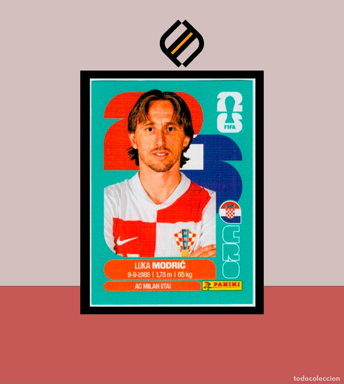 Cartes &agrave; collectionner de Football: PANINI FIFA CLUB WORLD CUP 2026 26 CRO 9 LUKA MODRIC CROACIA STICKER MUNDIAL MEX CAN USA LIGA