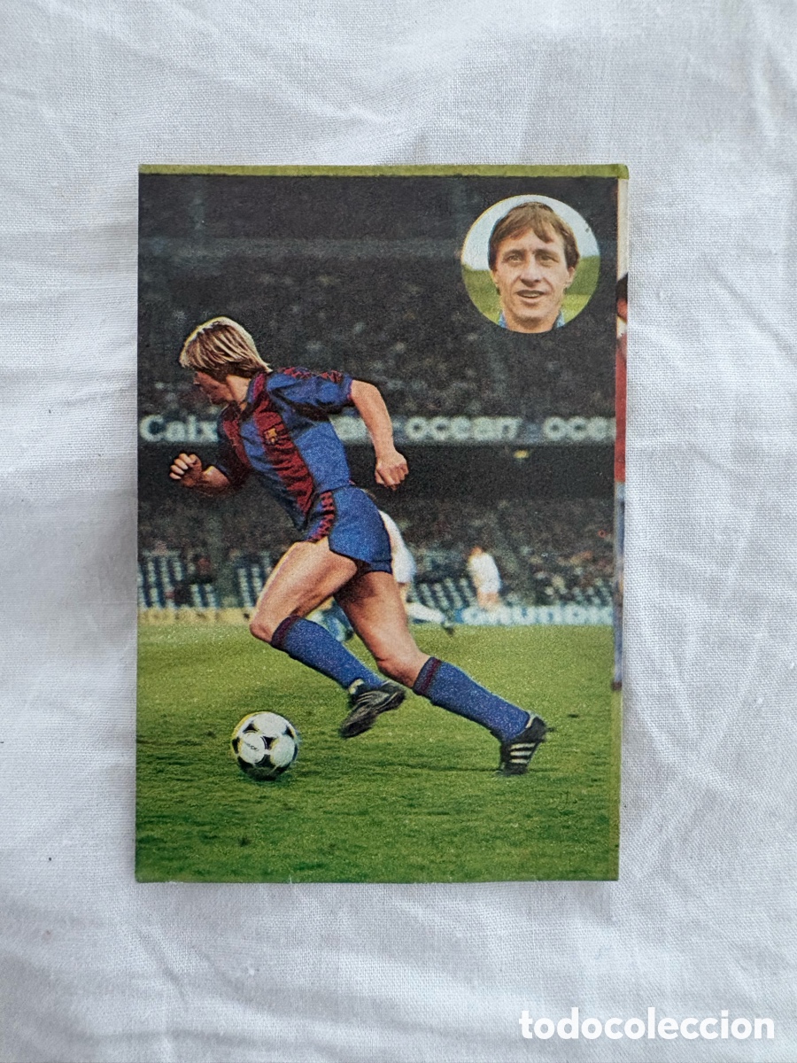 Fu&szlig;ball-Sticker: CROMO 194 SCHUSTER BARCELONA APRENDE CRUYFF 1984 geprodesa el de las fotos