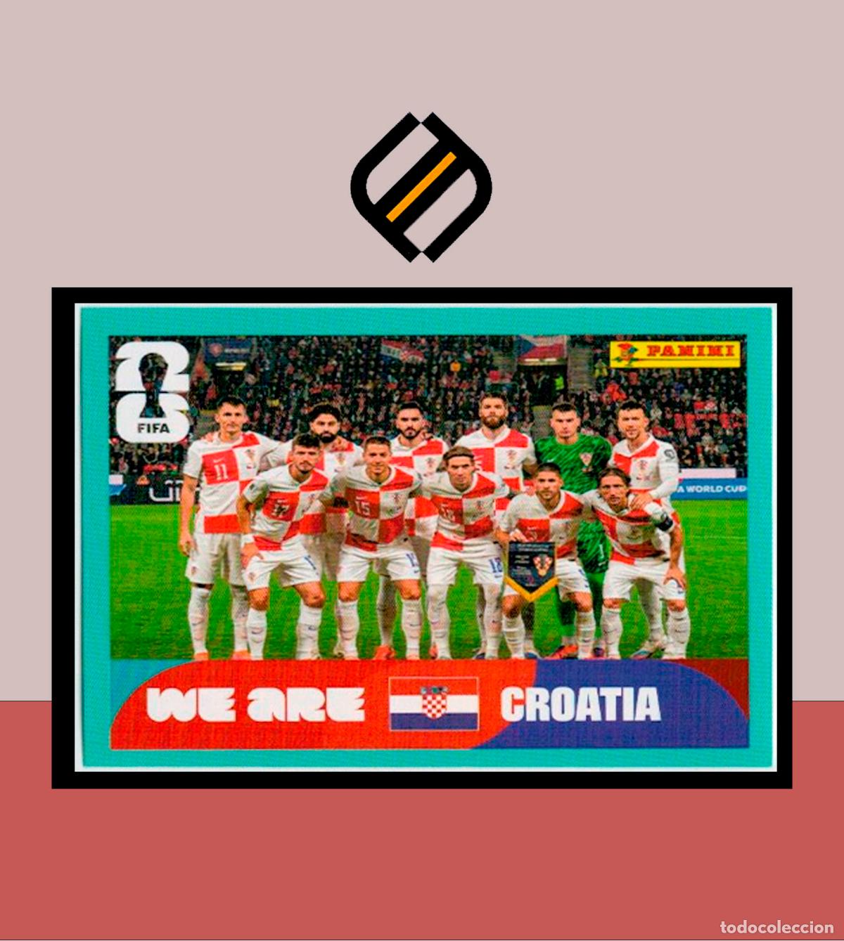 Cartes &agrave; collectionner de Football: PANINI FIFA CLUB WORLD CUP 2026 26 CRO 13 ALINEACI&Oacute;N CROACIA STICKER MUNDIAL MEX CAN USA LIGA