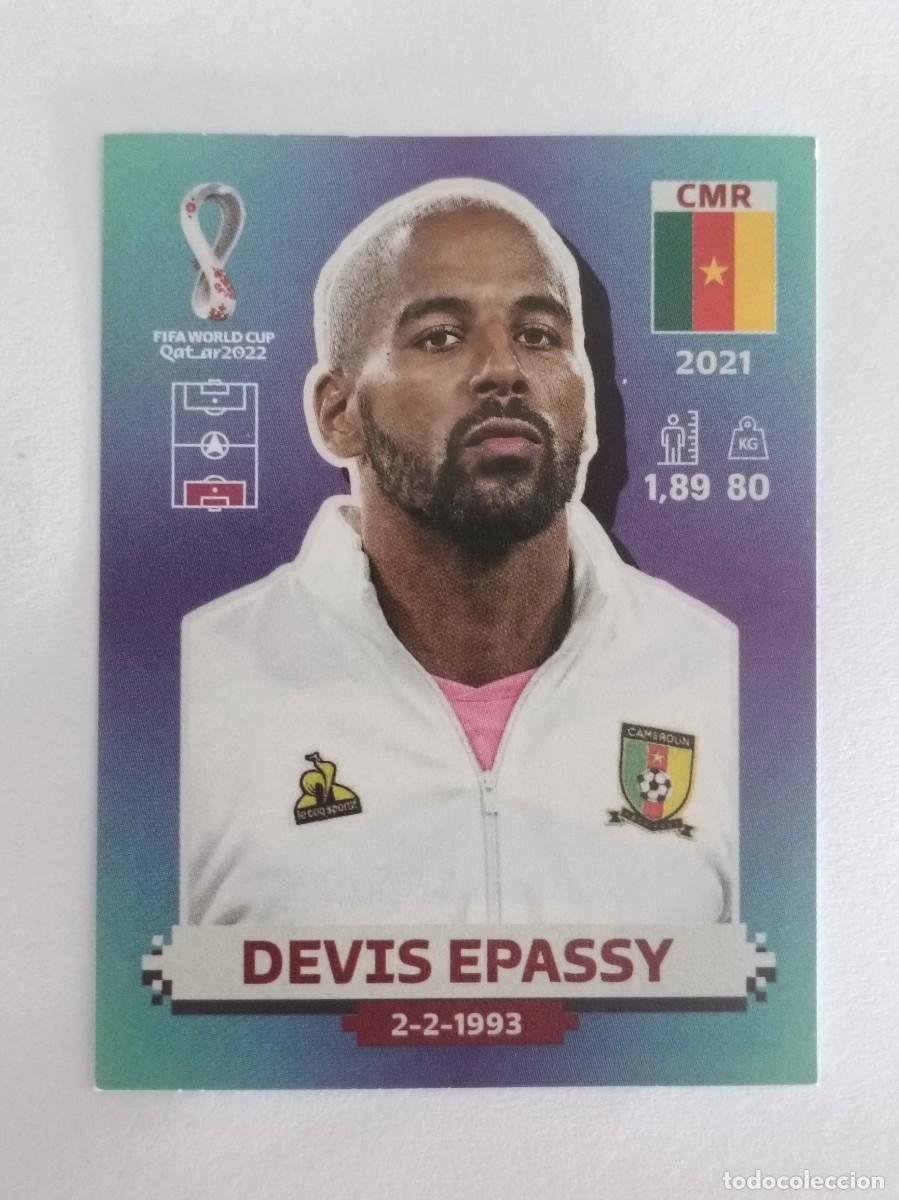 Cromos de f&uacute;tbol: #CMR 4 DEVIS EPASSY (CAMERUN) MUNDIAL QATAR 2022 PANINI