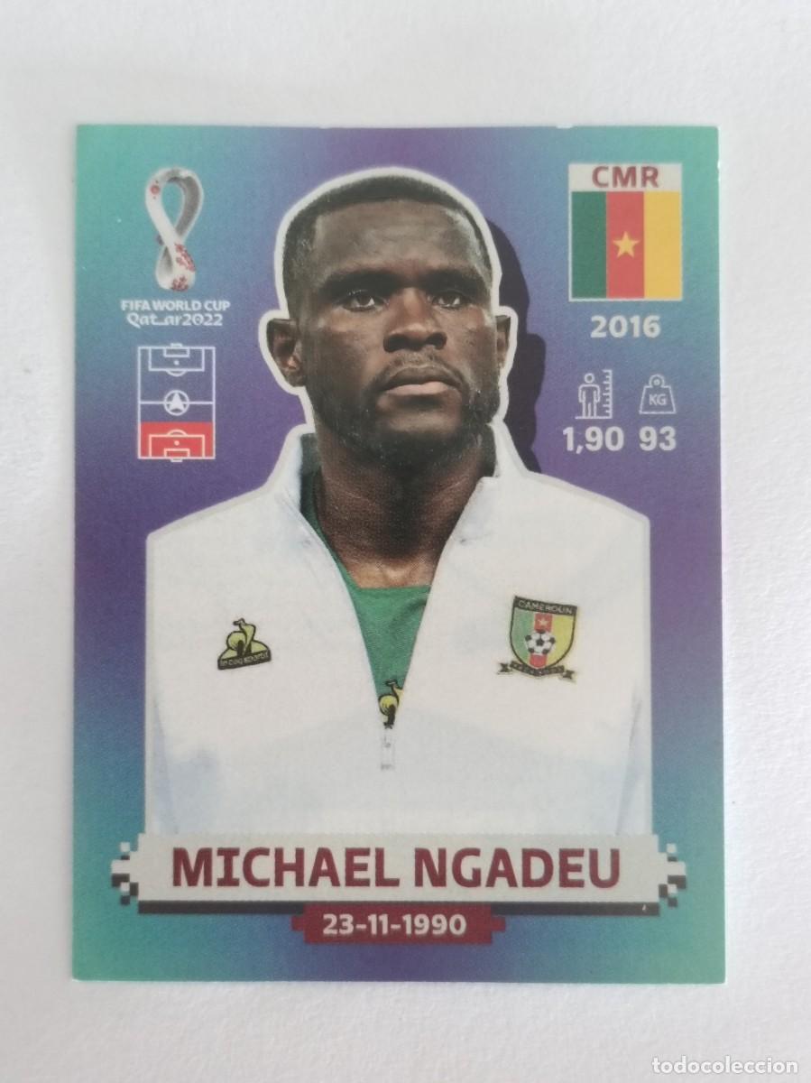 Figurine di Calcio: #CMR 9 MICHAEL NGADEU (CAMERUN) MUNDIAL QATAR 2022 PANINI