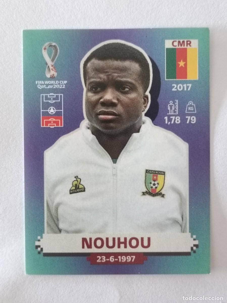 Figurine di Calcio: #CMR 10 NOUHOU (CAMERUN) MUNDIAL QATAR 2022 PANINI