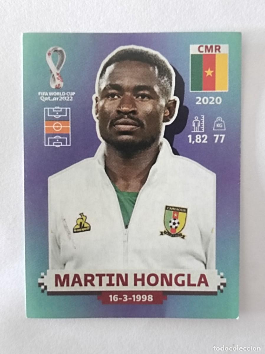 Figurine di Calcio: #CMR 11 MARTIN HONGLA (CAMERUN) MUNDIAL QATAR 2022 PANINI