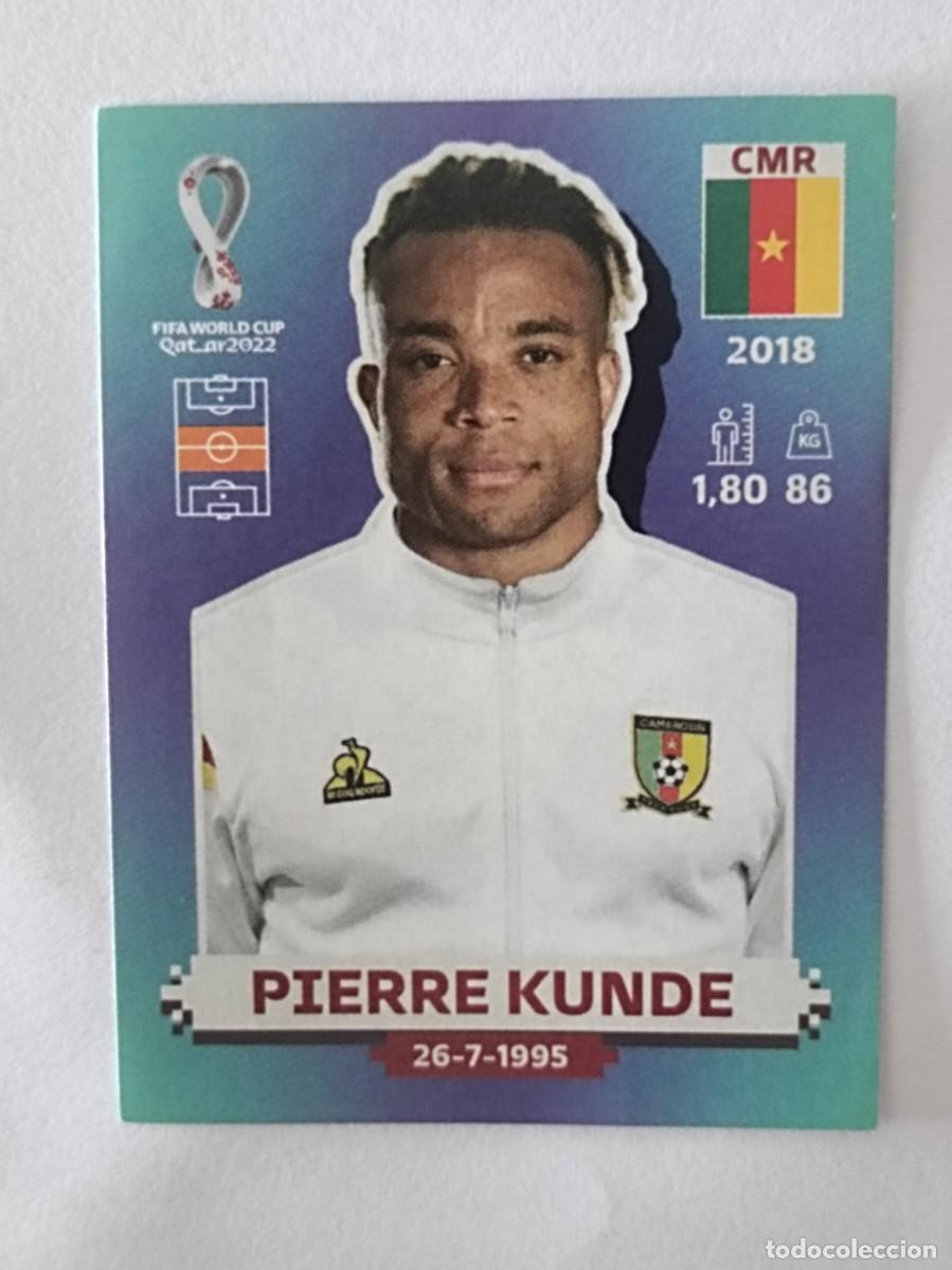 Figurine di Calcio: #CMR 12 PIERRE KUNDE (CAMERUN) MUNDIAL QATAR 2022 PANINI