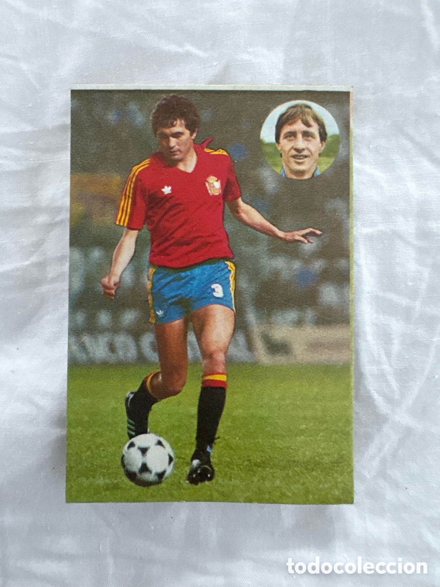 Figurine di Calcio: CROMO 192 GORDILLO ESPA&Ntilde;A APRENDE CRUYFF 1984 geprodesa el de las fotos
