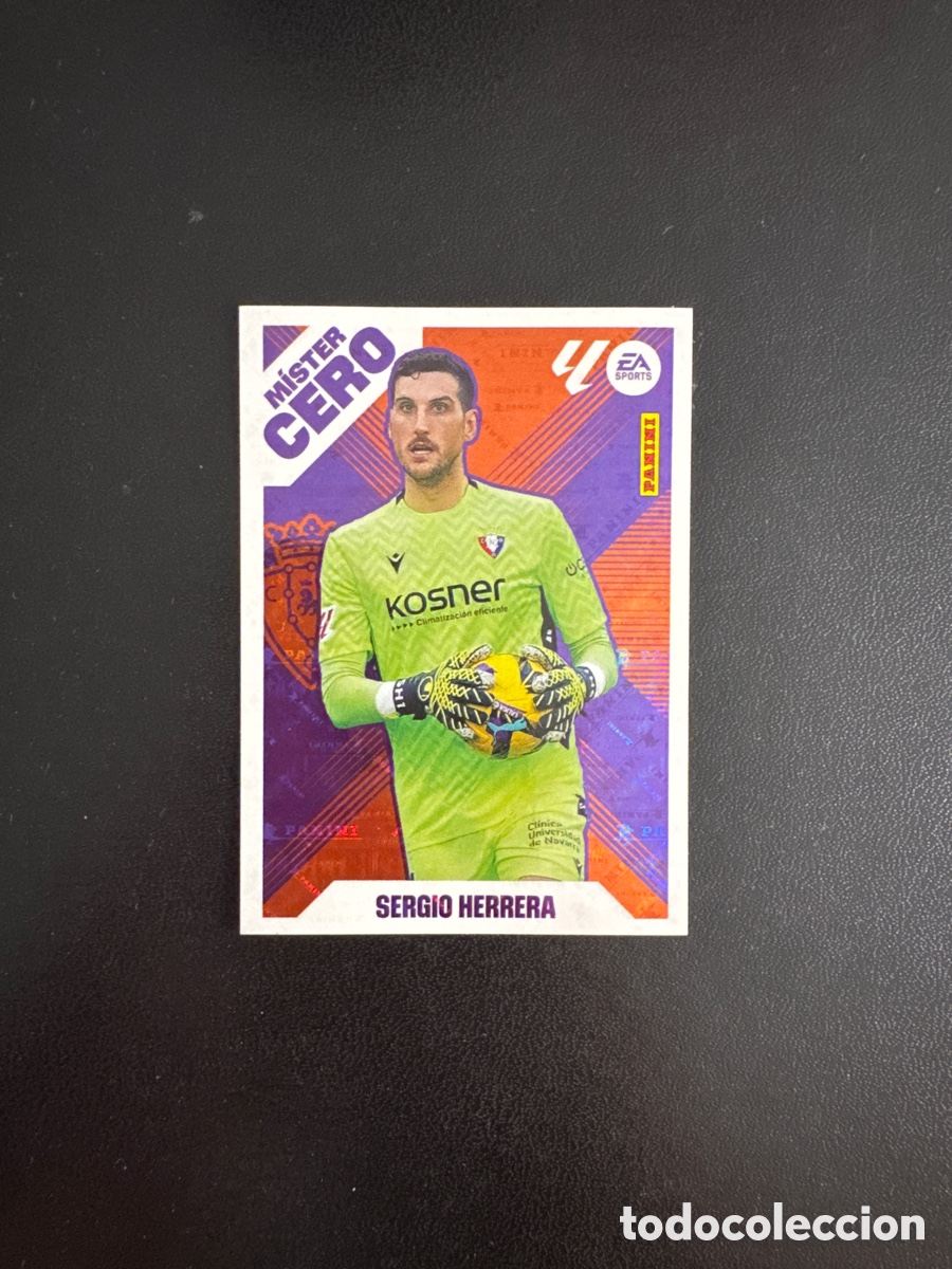 Cromos de Futebol: SERGIO HERRERA MISTER CERO NUMERO 11 LIGA ESTE 2025 2026