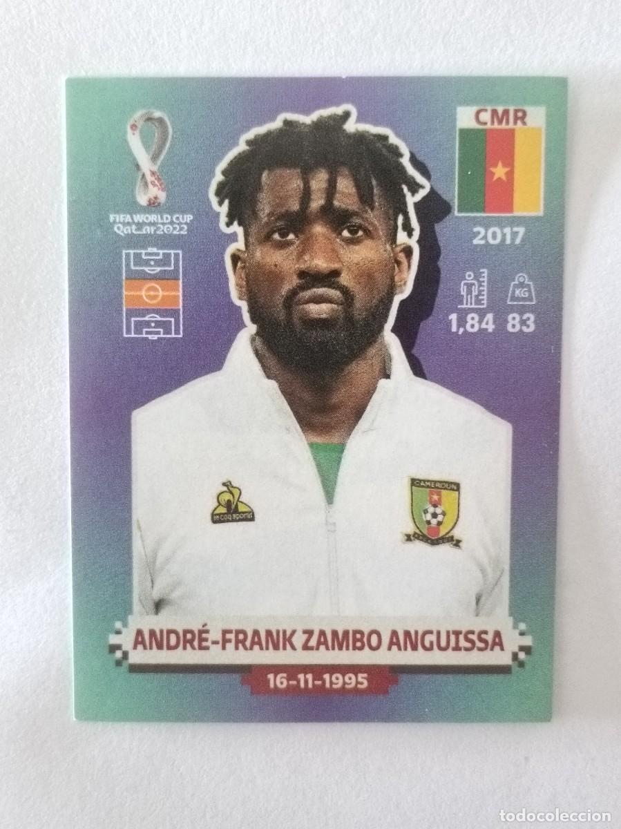 Cromos de Futebol: #CMR 15 ANDRE-FRANK ZAMBO ANGUISSA (CAMERUN) MUNDIAL QATAR 2022 PANINI