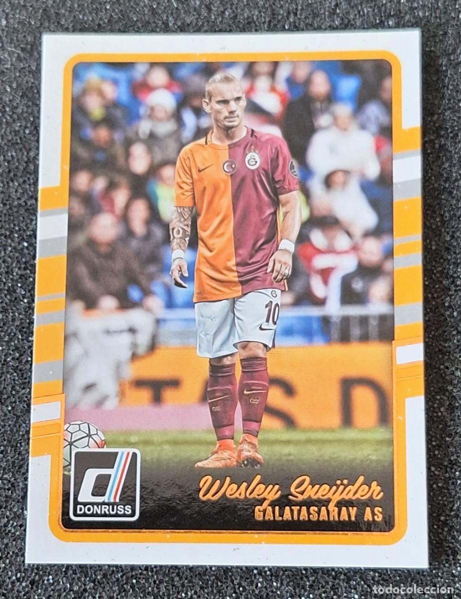 Cromos de f&uacute;tbol: Wesley Sneijder Galatasaray Panini Donruss Soccer