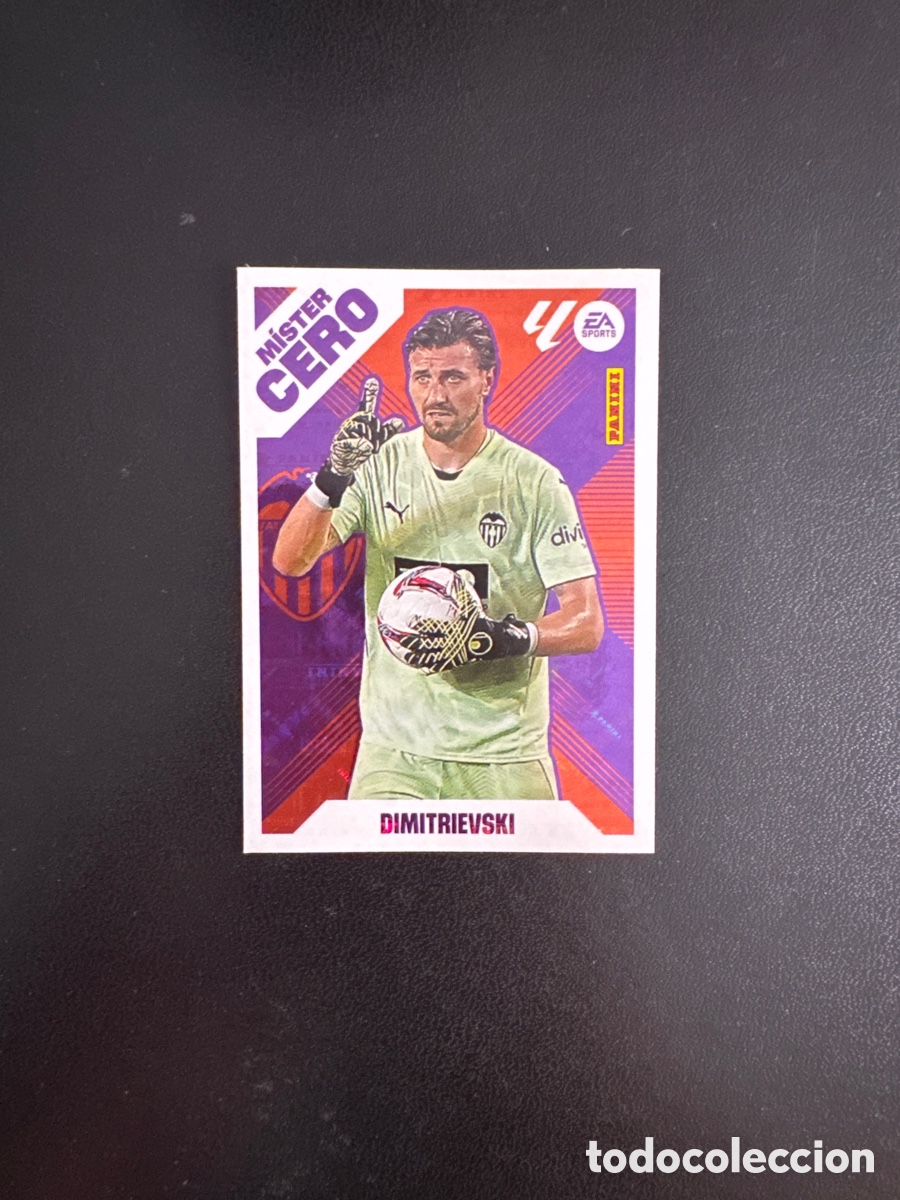 Cromos de f&uacute;tbol: DIMITRIEVSKI MISTER CERO NUMERO 4 LIGA ESTE 2025 2026