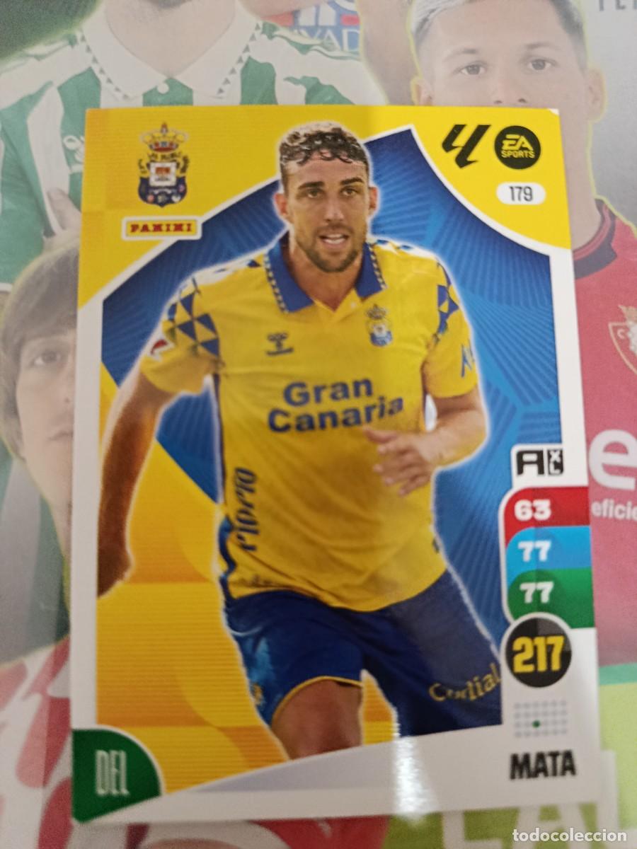 Cromos de f&uacute;tbol: Adrenalyn 24/25. 179- Mata. Las Palmas.