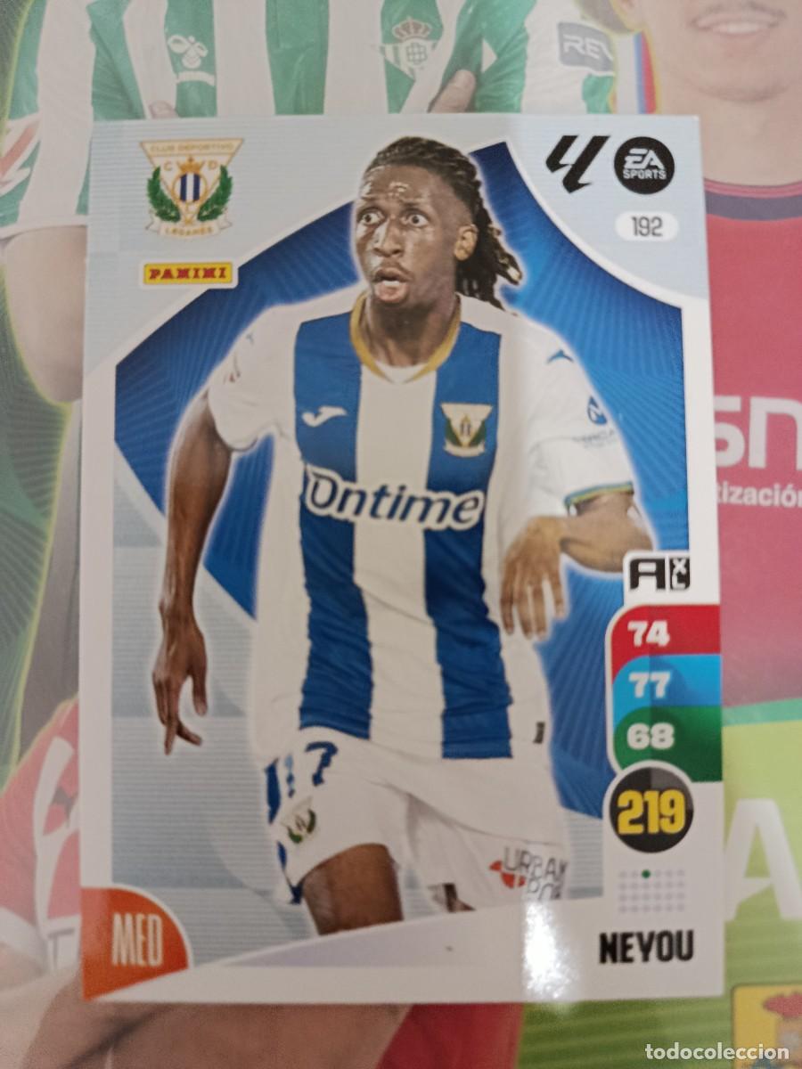 Cromos de f&uacute;tbol: Adrenalyn 24/25. 182- Neyou. Legan&eacute;s.