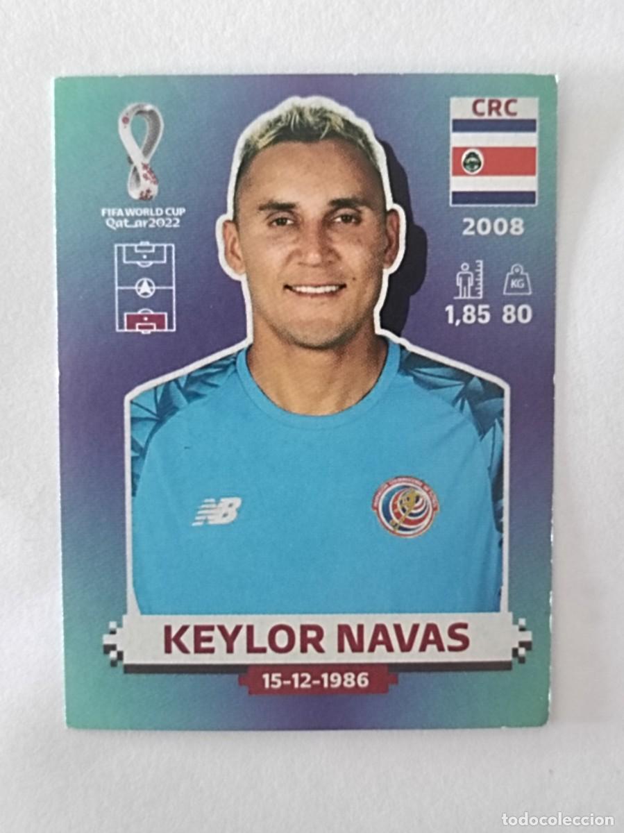 Cromos de f&uacute;tbol: #CRC 3 KEYLOR NAVAS (COSTA RICA) MUNDIAL QATAR 2022 PANINI