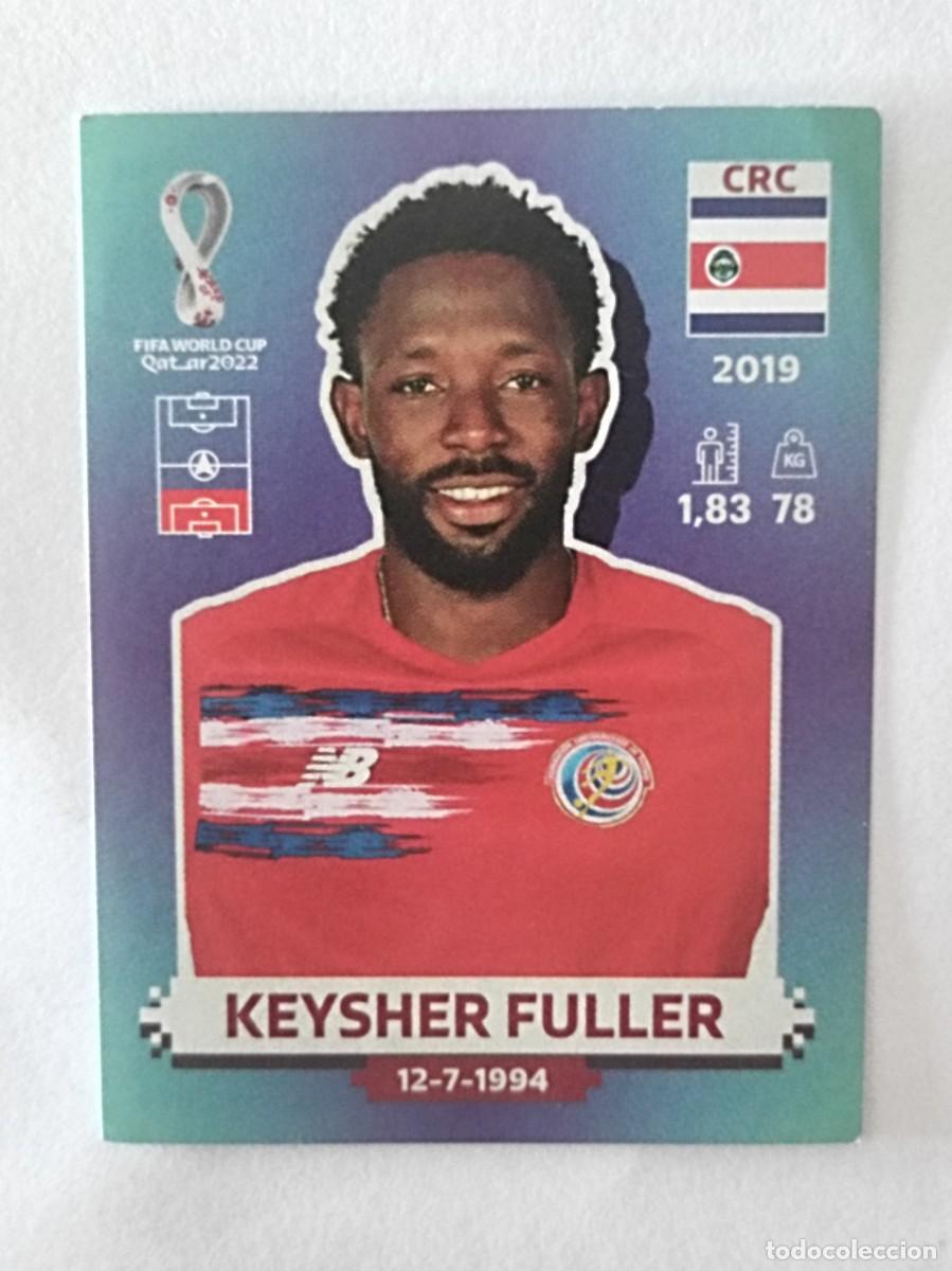 Cromos de f&uacute;tbol: #CRC 8 KEYSHER FULLER (COSTA RICA) MUNDIAL QATAR 2022 PANINI