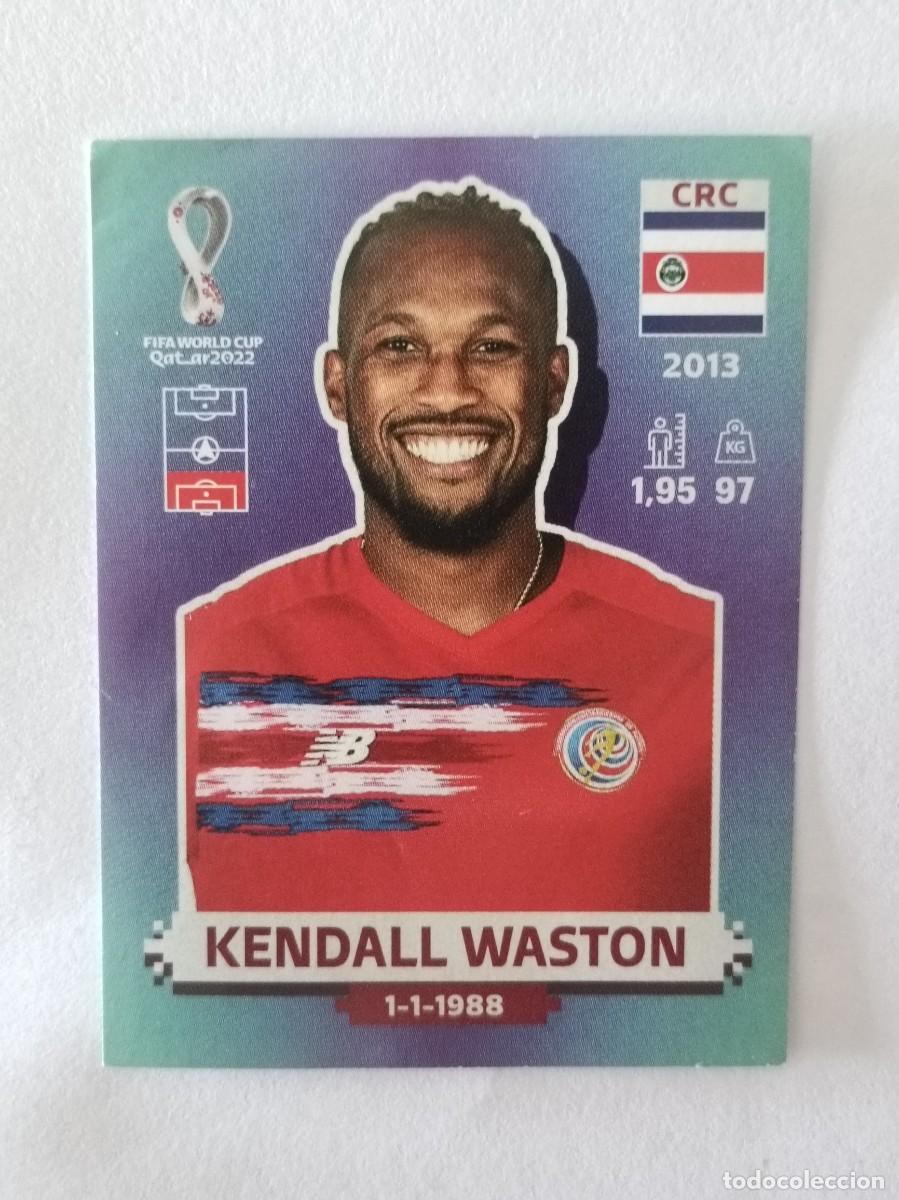 Fu&szlig;ball-Sticker: #CRC 11 KENDALL WASTON (COSTA RICA) MUNDIAL QATAR 2022 PANINI