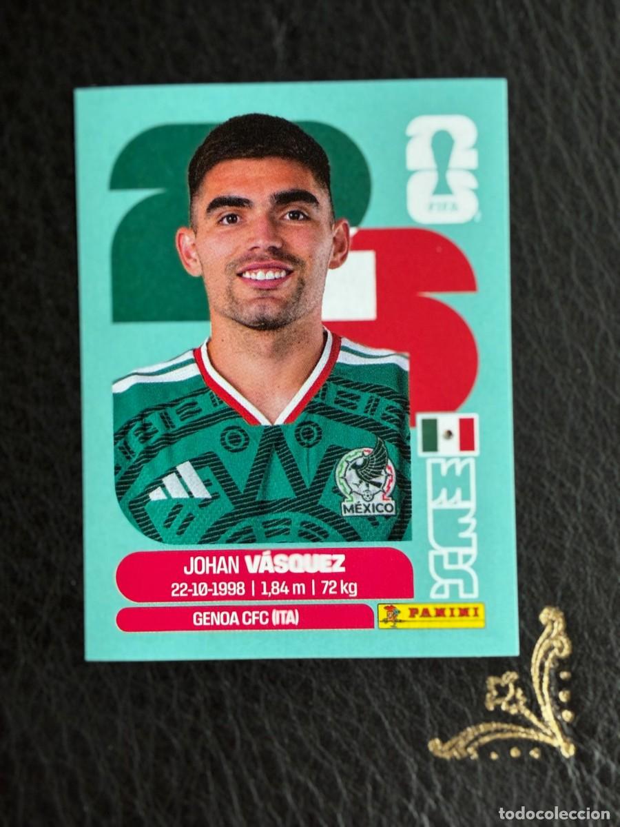 Cromos de Futebol: MEX 3 JOHAN VASQUEZ MEX3 MEXICO FIFA WORLD CUP MUNDIAL 2026 26 PANINI