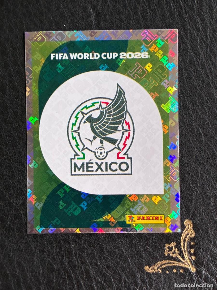 Cromos de Futebol: MEX 1 ESCUDO LOGO MEX1 MEXICO FIFA WORLD CUP MUNDIAL 2026 26 PANINI
