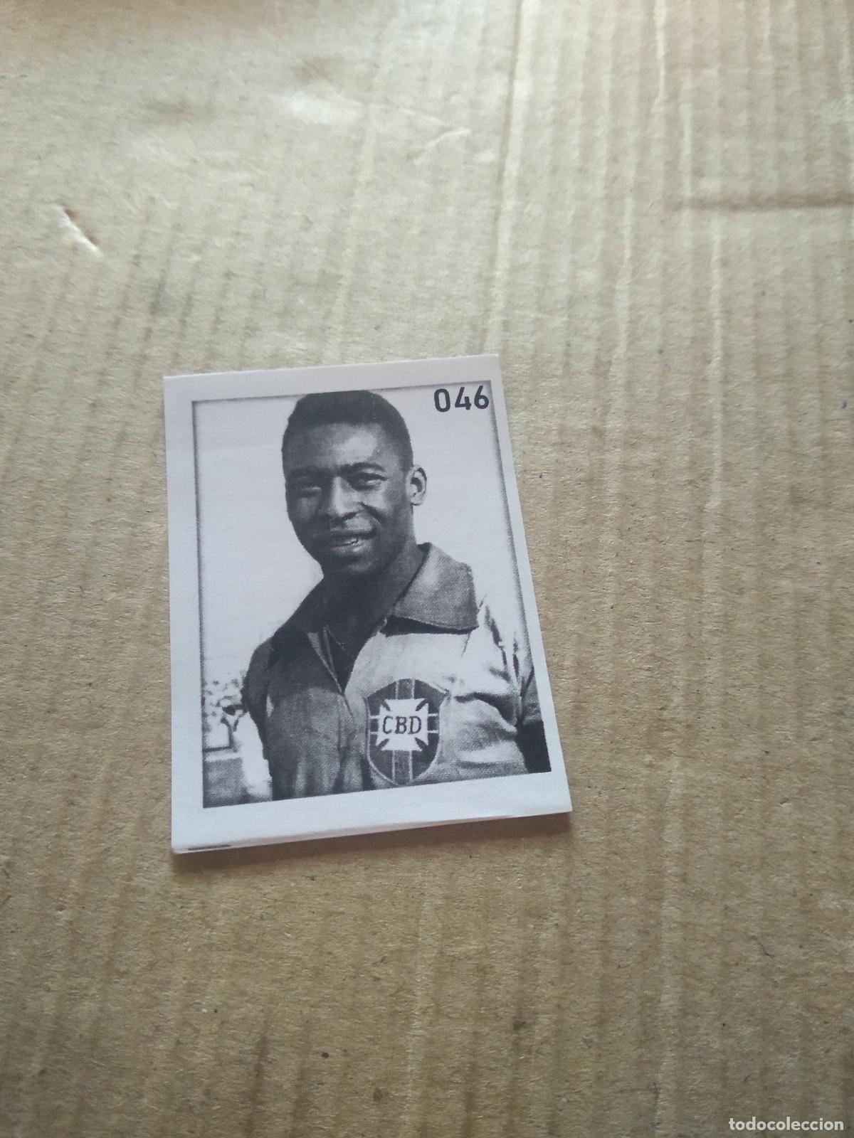 Cromos de Futebol: 46 PELE BRASIL CROMO FUTBOL ALBUM DE FIGURINHAS DO REI PELE O MELHOR JOGADOR CAPITAO GANCHO