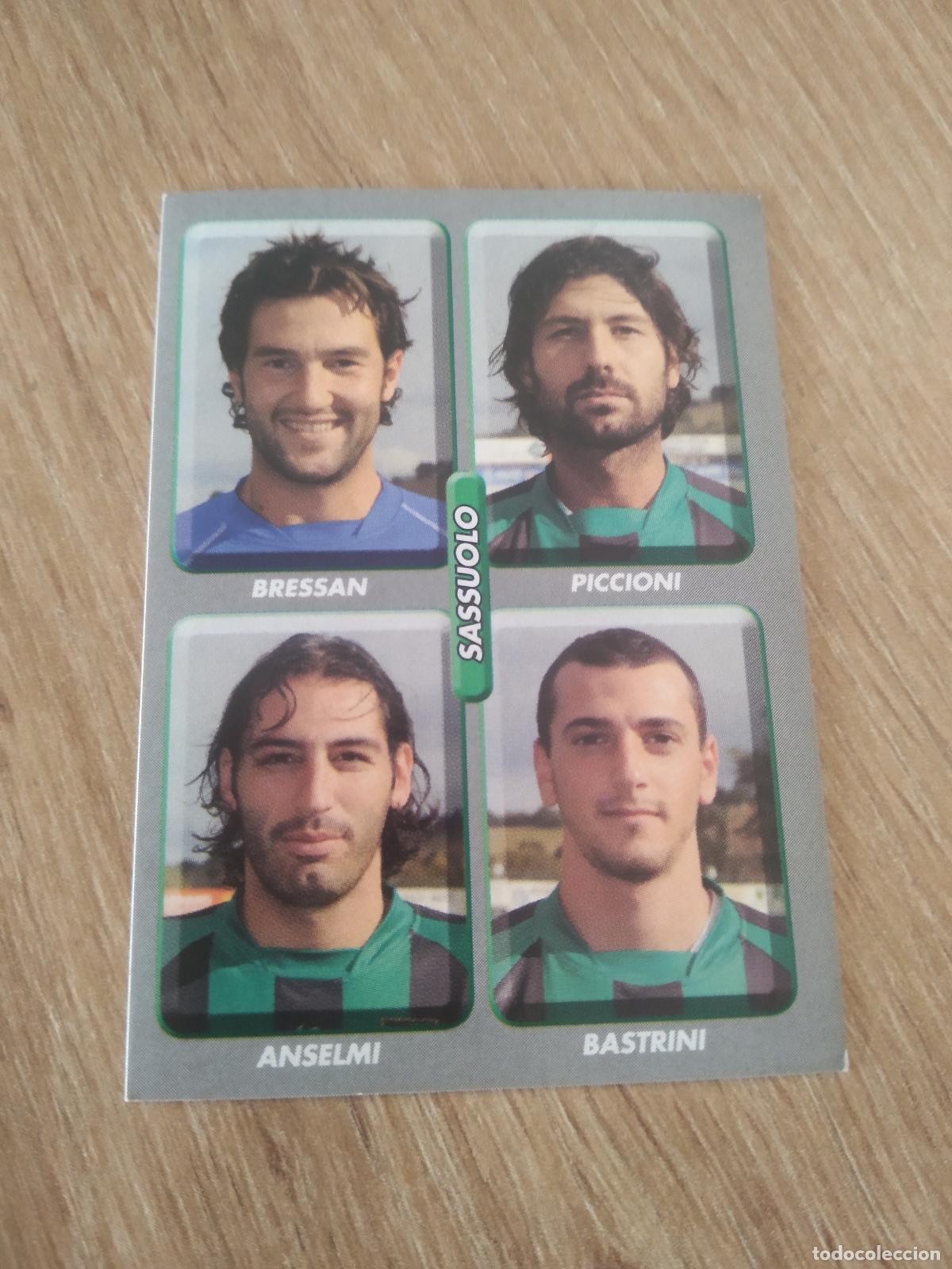 Figurine di Calcio: 600 BRESSAN PICCIONI ANSELMI BASTRINI CROMO FUTBOL PANINI LIGA ITALIA 2008-2009 CALCIATORI 08-09
