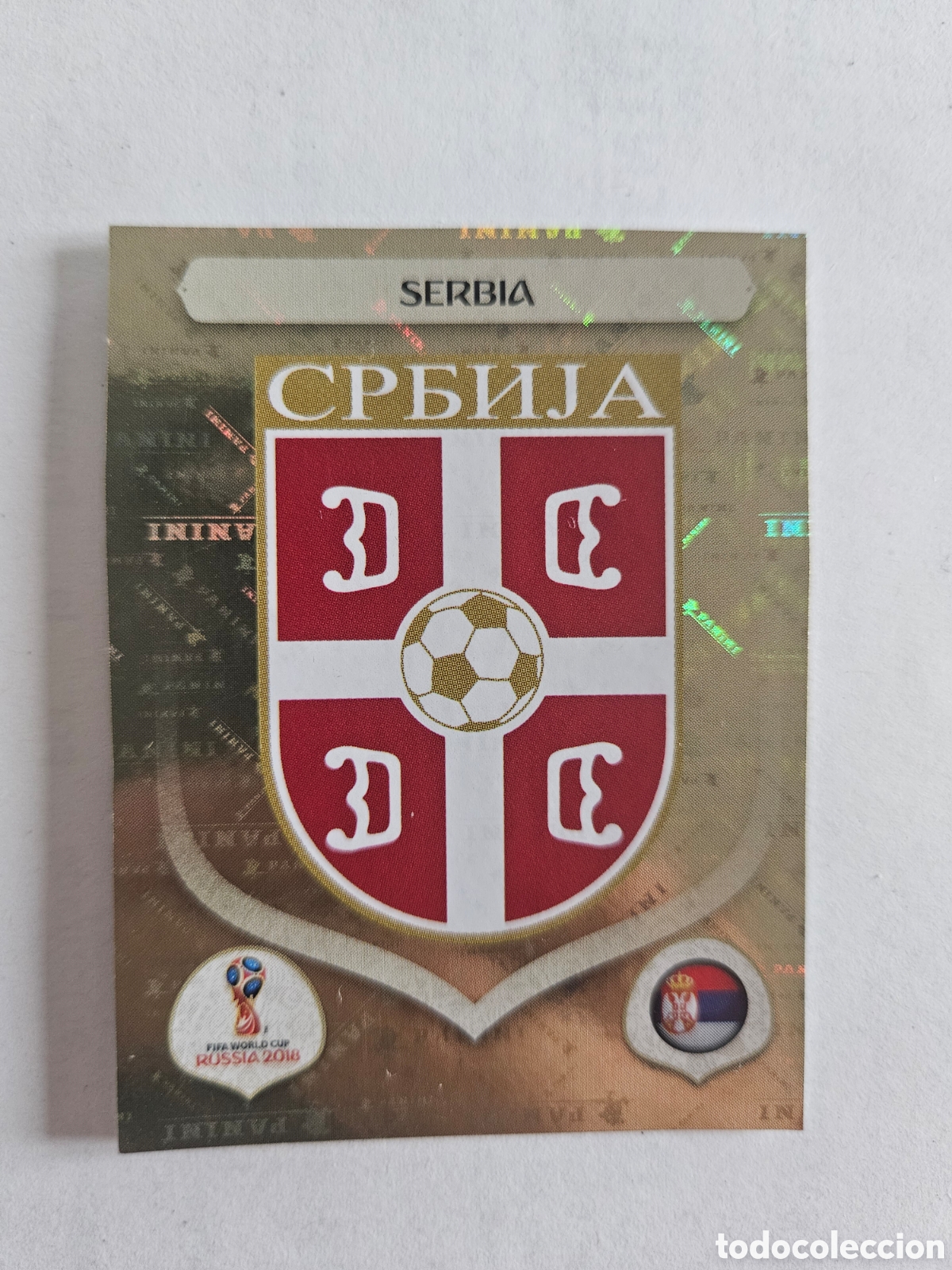 Figurine di Calcio: PANINI MUNDIAL RUSIA 2018 N&ordm; 412, WORLD CUP 18 RUSSIA