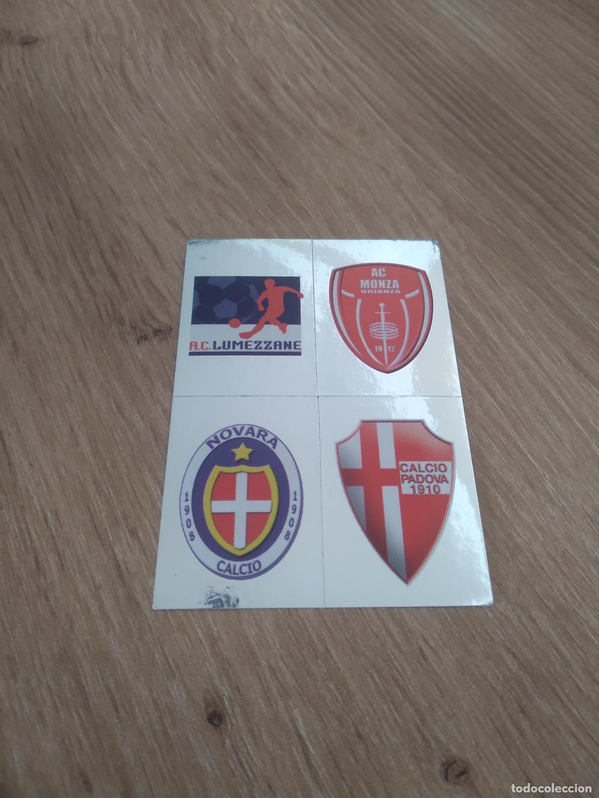 Cromos de f&uacute;tbol: 636 LUMEZZANE MONZA NOVARA PADOVA ESCUDO CROMO FUTBOL PANINI LIGA ITALIA 2008-2009 CALCIATORI 08-09