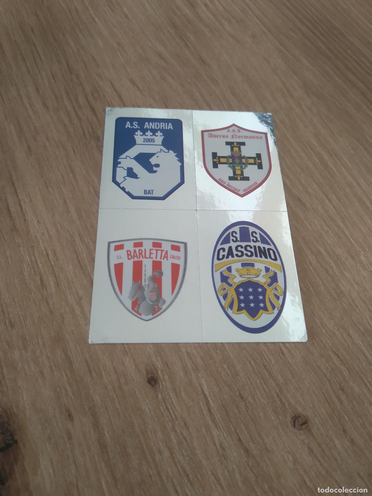 Cromos de f&uacute;tbol: 668 ANDRIA AVERSA MORMANNA BARLETTA CASSINO CROMO FUTBOL PANINI ITALIA 2008-2009 CALCIATORI 08-09
