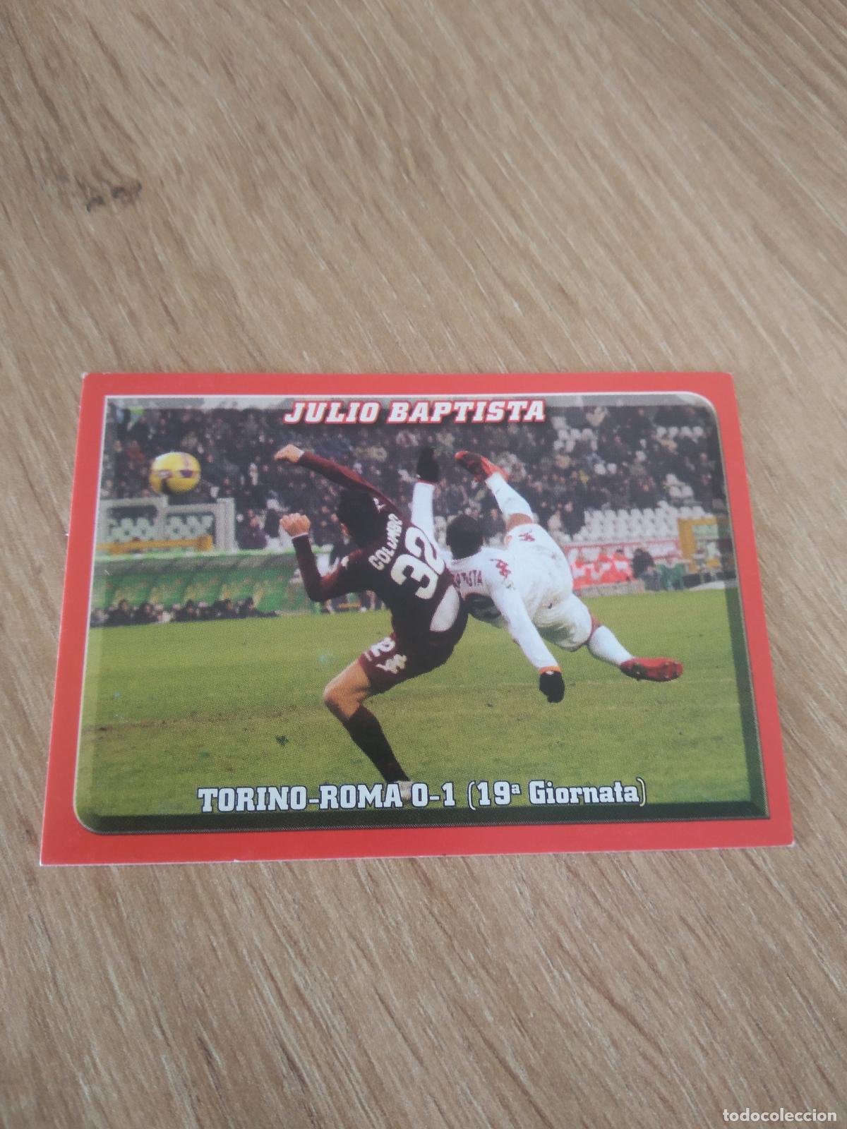 Cromos de f&uacute;tbol: V1 JULIO BAPTISTA TORINO VS ROMA CROMO FUTBOL PANINI LIGA ITALIA 2008-2009 CALCIATORI 08-09