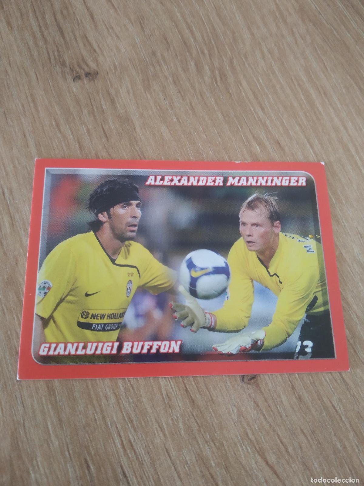 Cromos de f&uacute;tbol: V4 MANNINGER VS BUFFON CROMO FUTBOL PANINI LIGA ITALIA 2008-2009 CALCIATORI 08-09