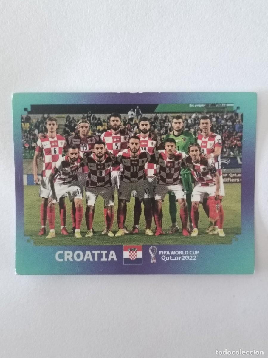 Fu&szlig;ball-Sticker: #CRO 1 EQUIPO (CROACIA) MUNDIAL QATAR 2022 PANINI