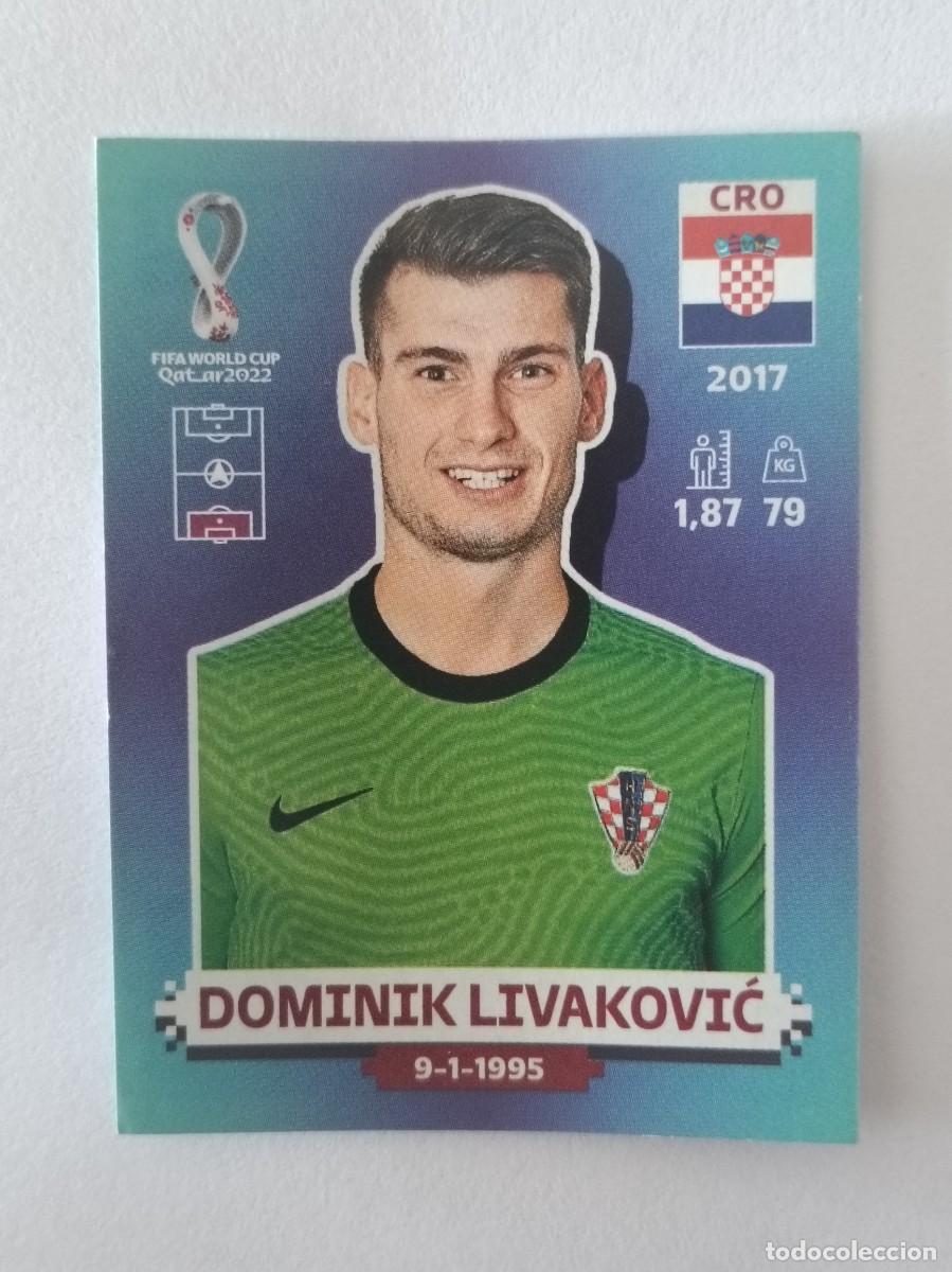 Cromos de f&uacute;tbol: #CRO 3 DOMINIK LIVAKOVIC (CROACIA) MUNDIAL QATAR 2022 PANINI