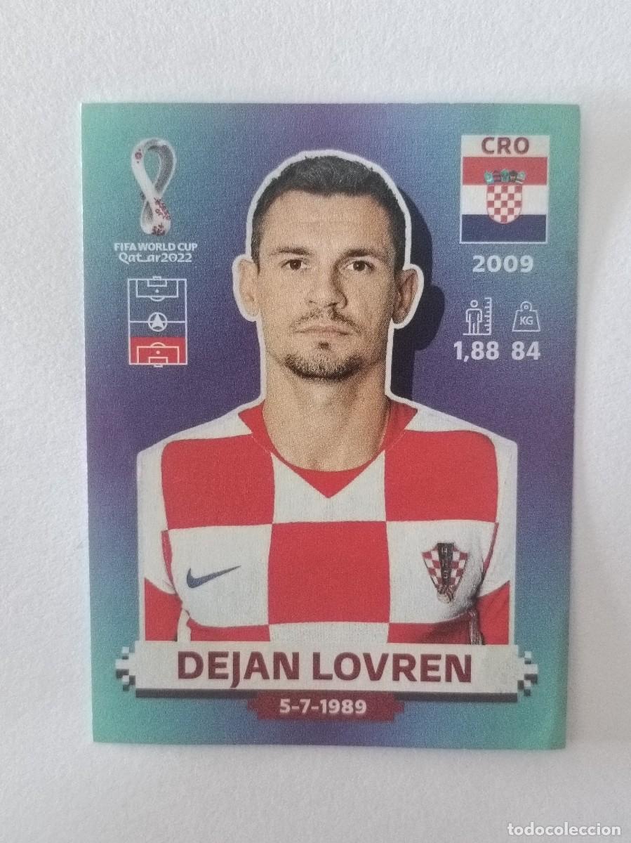 Cromos de f&uacute;tbol: #CRO 8 DEJAN LOVREN (CROACIA) MUNDIAL QATAR 2022 PANINI