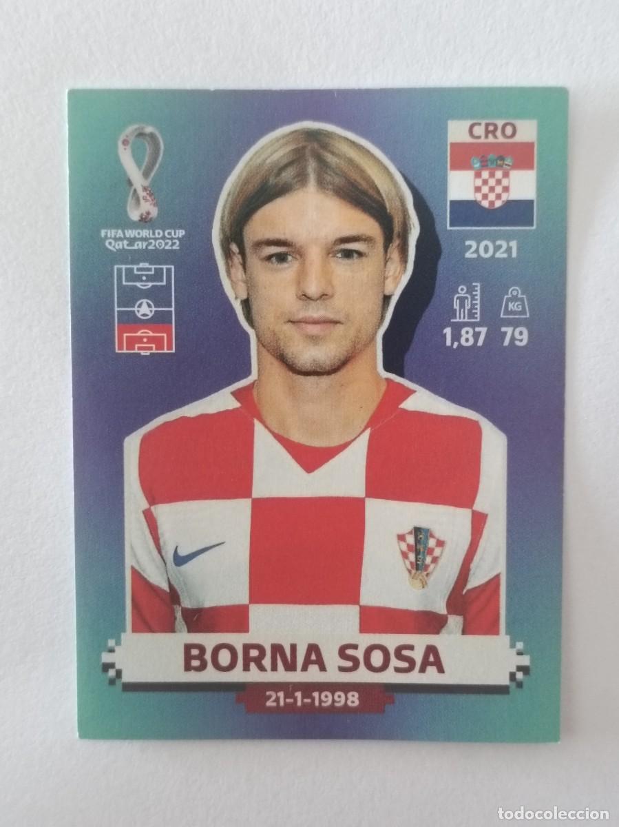 Cromos de f&uacute;tbol: #CRO 9 BORNA SOSA (CROACIA) MUNDIAL QATAR 2022 PANINI