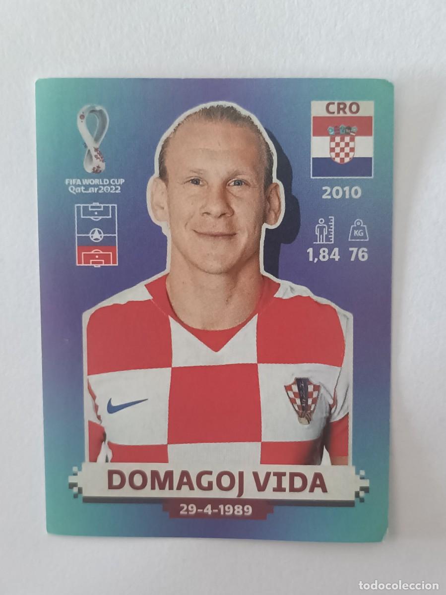 Cromos de f&uacute;tbol: #CRO 10 DOMAGOJ VIDA (CROACIA) MUNDIAL QATAR 2022 PANINI