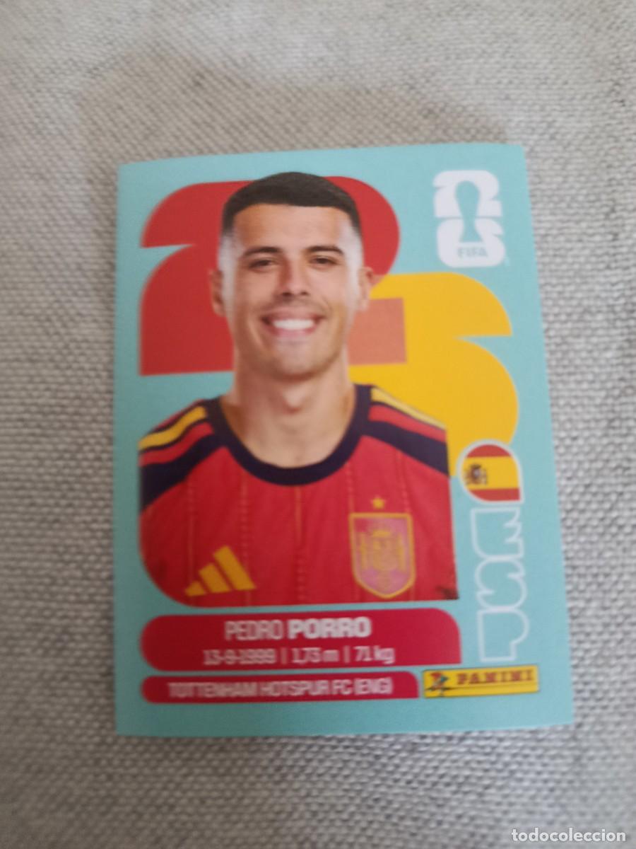 Cromos de f&uacute;tbol: Mundial Estados Unidos-Mexico-Canad&aacute; 2026. 6- Pedro Porro. Espa&ntilde;a. Nunca pegado.