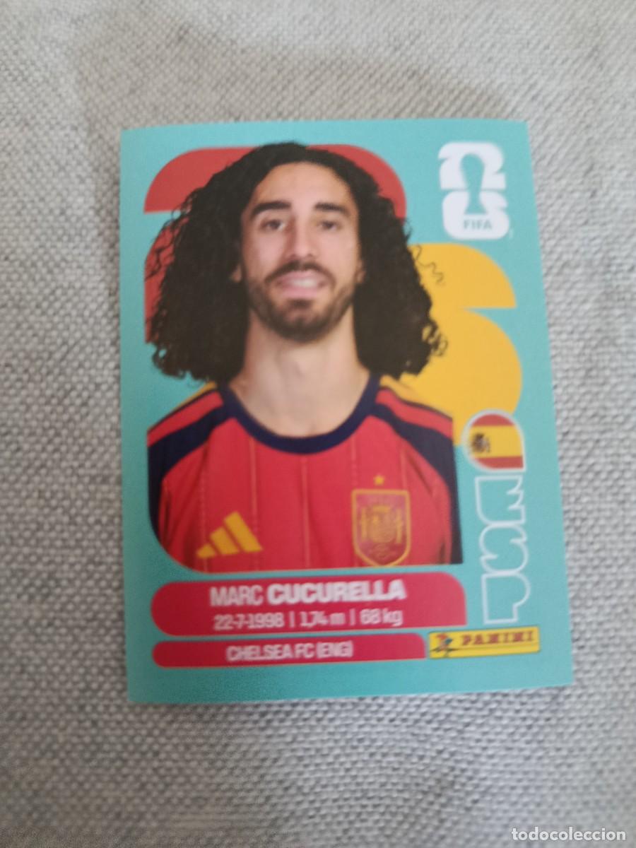Cromos de f&uacute;tbol: Mundial Estados Unidos-Mexico-Canad&aacute; 2026. 8- Cucurella. Espa&ntilde;a. Nunca pegado.