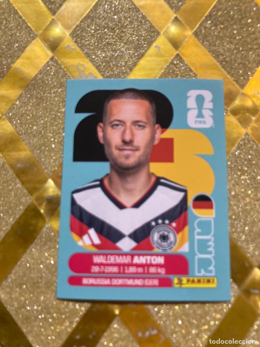 Cromos de f&uacute;tbol: CROMO DE F&Uacute;TBOL NUMERO GER 7 WALDEMAR ANTON ALEMANIA MUNDIAL 2026 MEXICO-EEUU-CANADA PANINI !