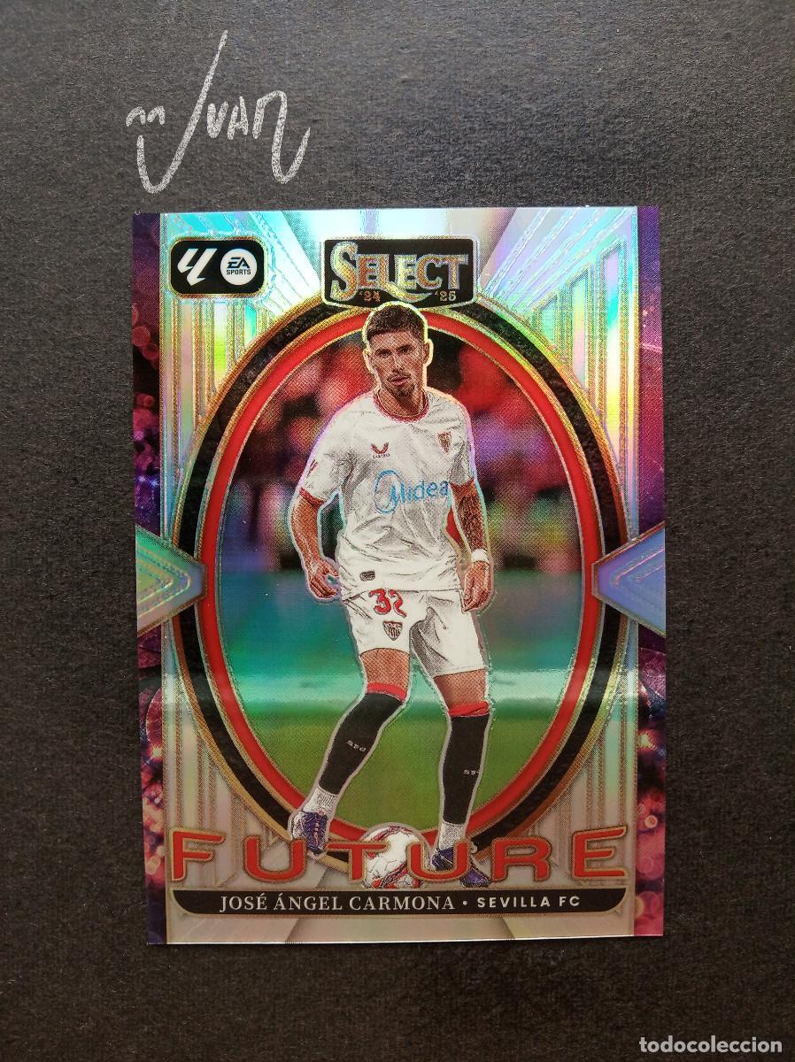Fu&szlig;ball-Sticker: N&ordm; 21 FUTURE PRIZM JOSE ANGEL CARMONA SEVILLA FC ⚽ PANINI &reg; SELECT LIGA 2024 2025 24 25 NUEVO