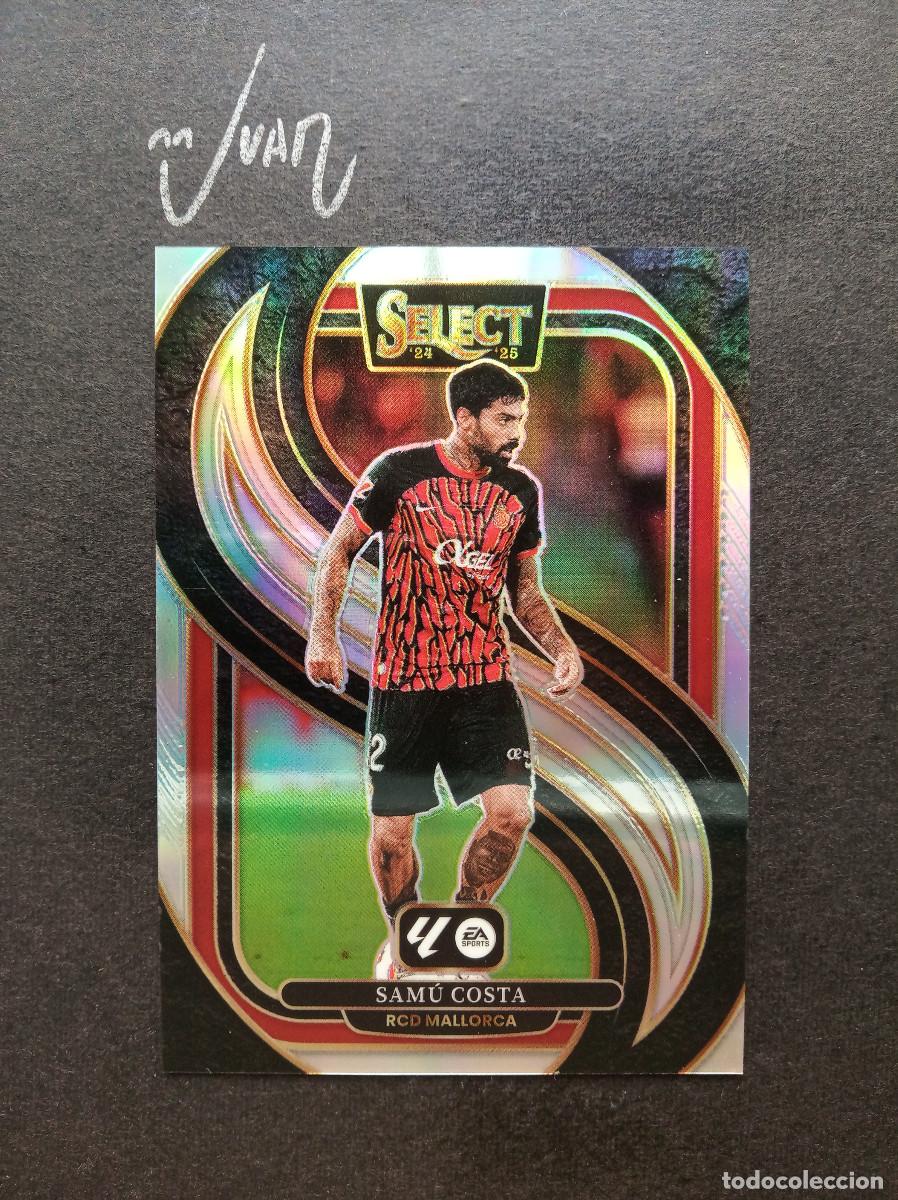 Cromos de f&uacute;tbol: 105 SILVER PRIZM SAMU COSTA MALLORCA PORTUGAL MUNDIAL ⚽ PANINI &reg; SELECT LIGA 2024 2025 24 25 NUEVO