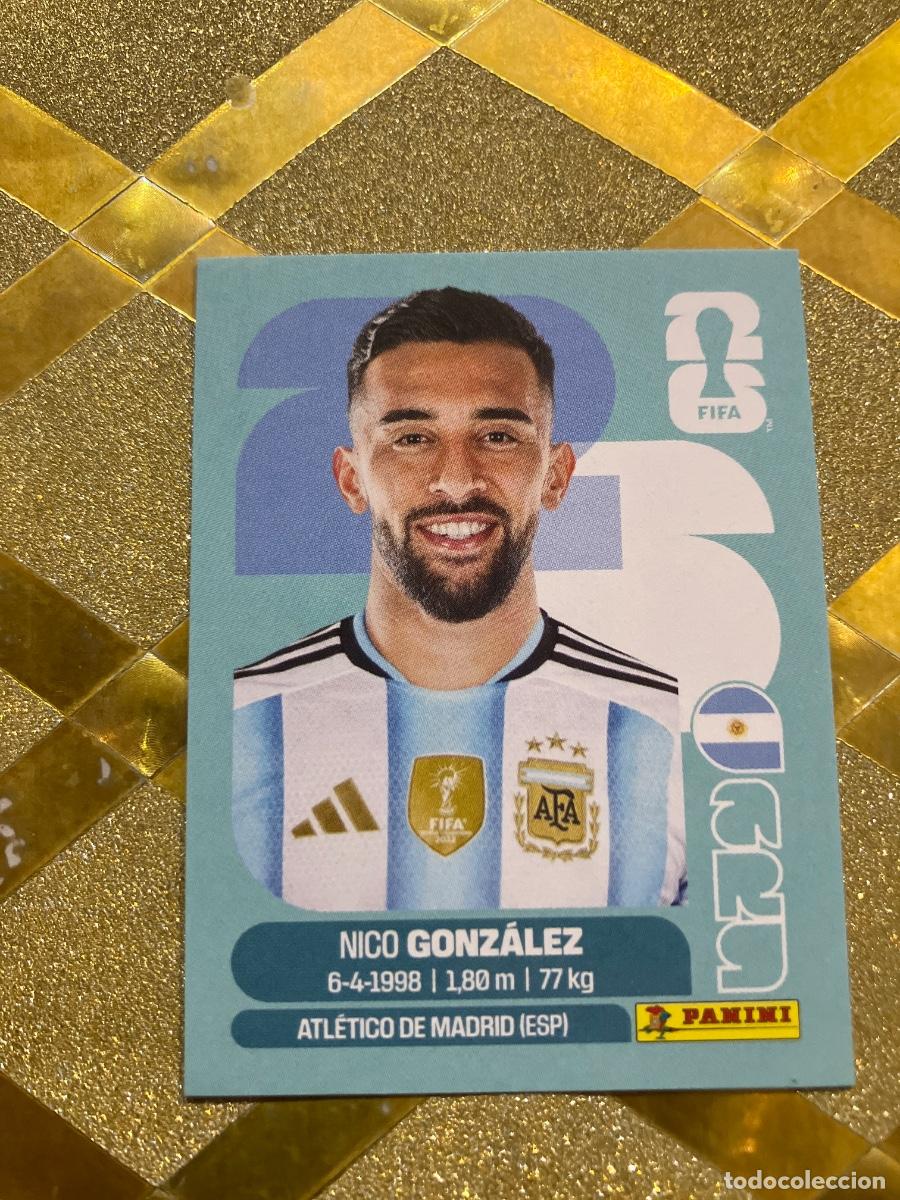 Cromos de f&uacute;tbol: CROMO DE F&Uacute;TBOL NUMERO ARG 16 NICO GONZALEZ ARGENTINA MUNDIAL 2026 MEXICO-EEUU-CANADA PANINI !
