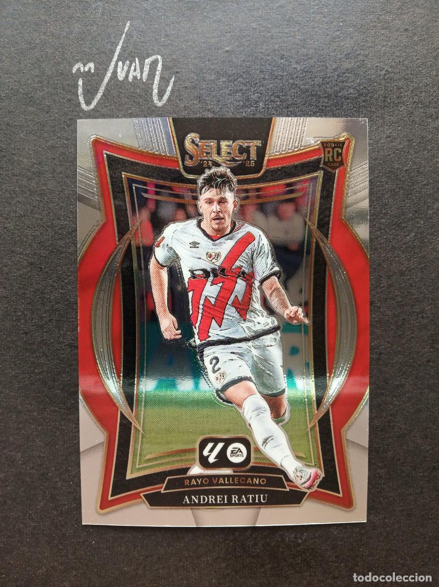 Cromos de f&uacute;tbol: N&ordm; 35 TERRACE ROOKIE RATIU RAYO VALLECANO RUMANIA ⚽ PANINI &reg; SELECT LIGA 2024 2025 24 25 NUEVO