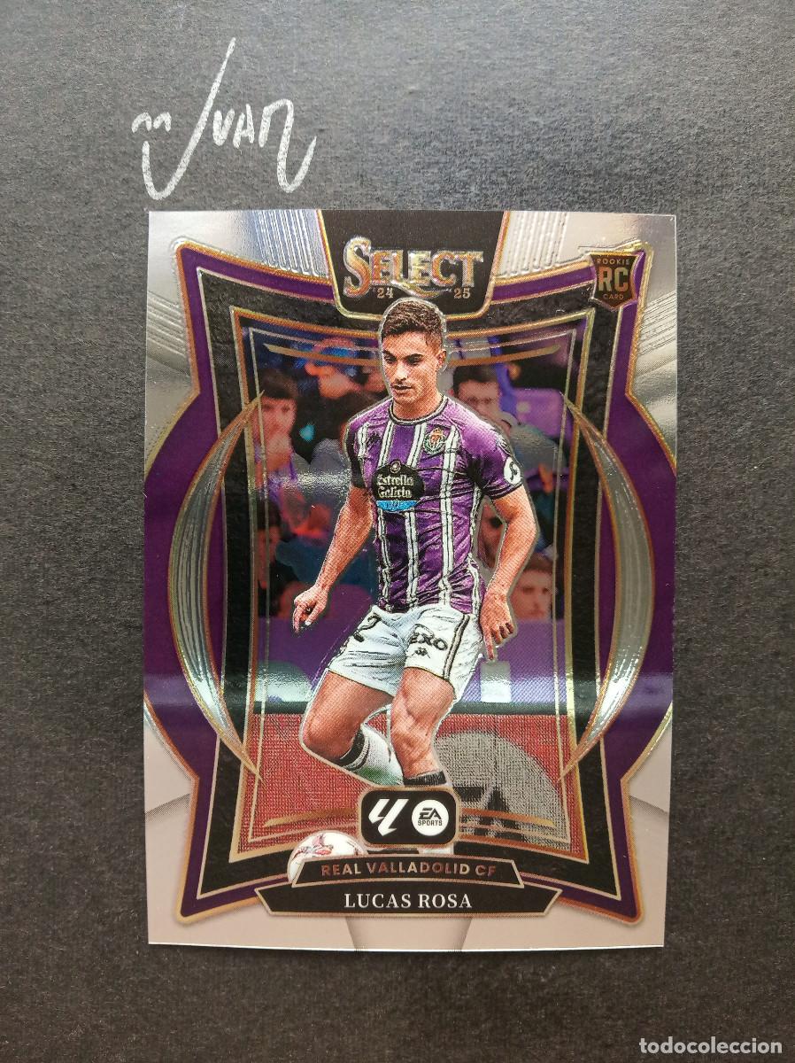 Cartes &agrave; collectionner de Football: N&ordm; 76 ROOKIE LUCAS ROSA REAL VALLADOLID CF ⚽ PANINI &reg; SELECT LIGA 2024 2025 24 25 NUEVO